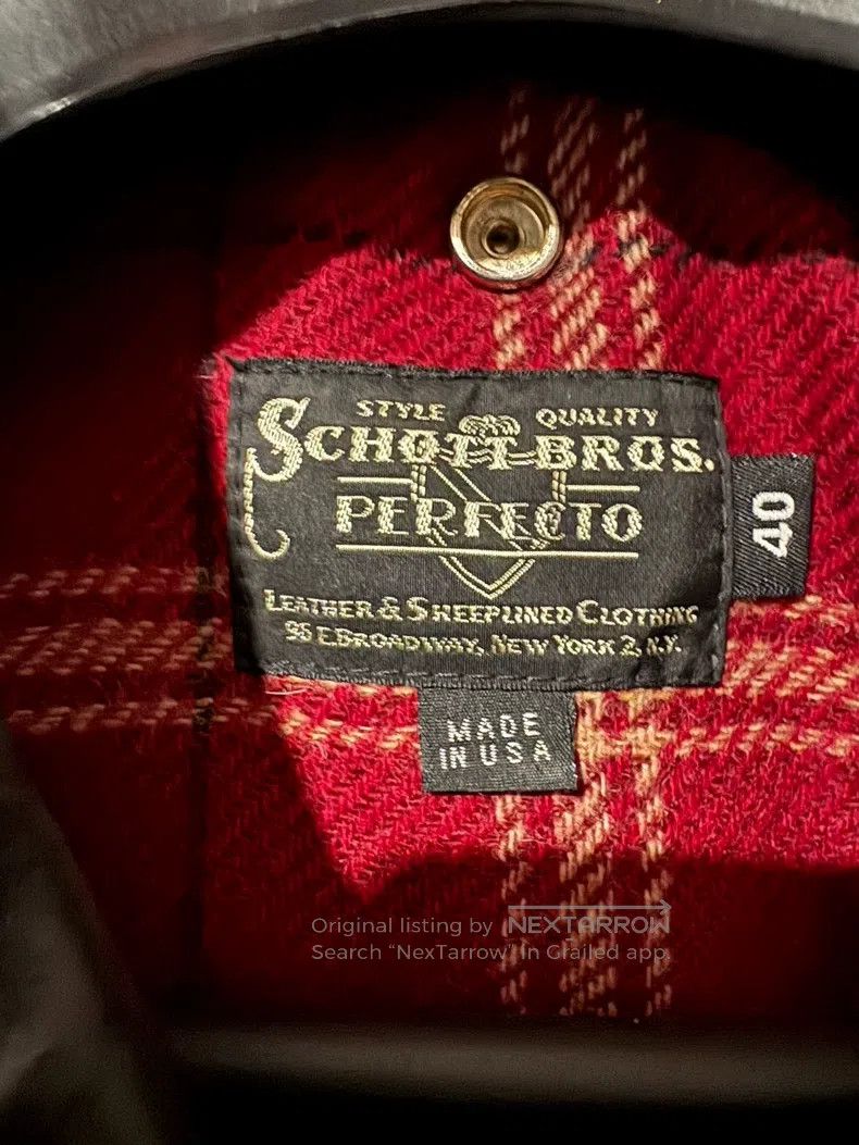 Schott Schott Horseskin leather clothing Size US XXS / EU 40 - 5 Thumbnail