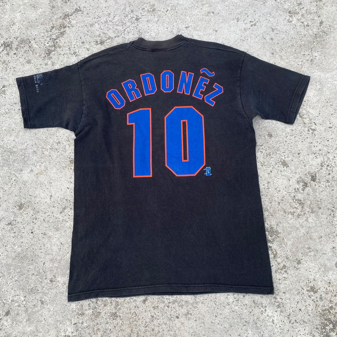 MLB Vintage 90s Major Leaque Basketball Mets Ordenez Tshirt Size US L / EU 52-54 / 3 - 2 Thumbnail