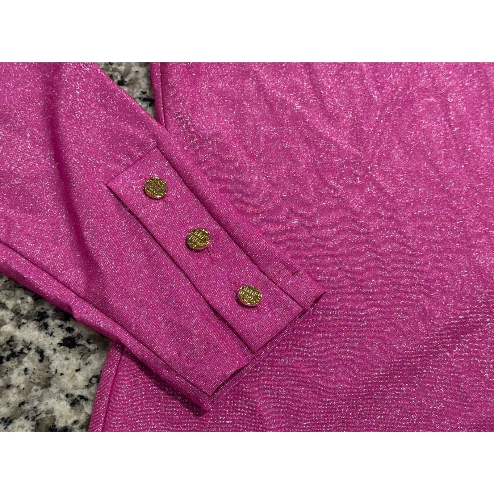 Vintage VINTAGE Emily McCarthy Tessa Turtleneck Rose Violet M Long Sleeve Nylon Spandex Womens Size M / US 6-8 / IT 42-44 - 4 Thumbnail