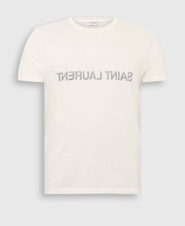 Saint Laurent Paris Crew neck t-shirt Size US M / EU 48-50 / 2 - 1 Thumbnail