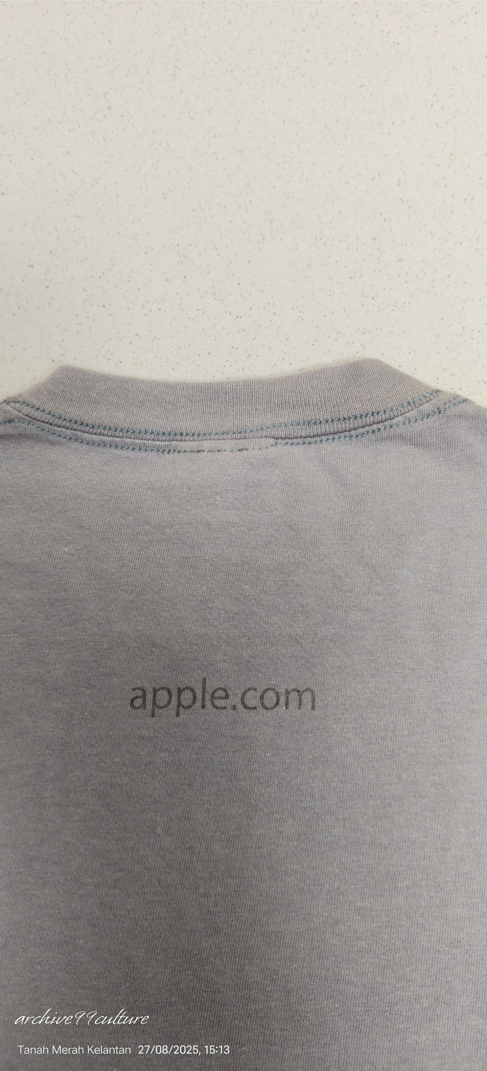 Apple Vintage 90's Apple center logo's earth tone tee Size US S / EU 44-46 / 1 - 11 Thumbnail