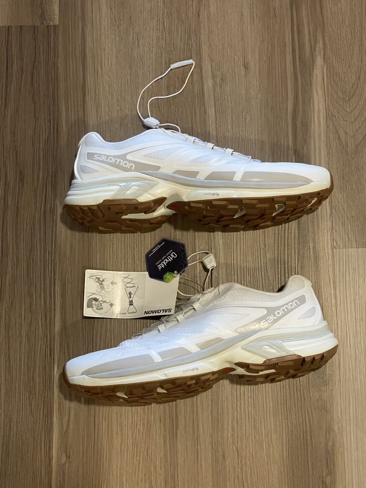Salomon NEW Salomon XT-Wings 2 White Beige Size 13 Men's Size US 13 / EU 46 - 2 Thumbnail