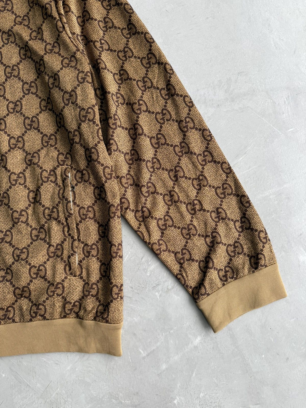 Gucci Gucci - “Animal” Monkey Monogram Track Jacket Size US XL / EU 56 / 4 - 10 Thumbnail