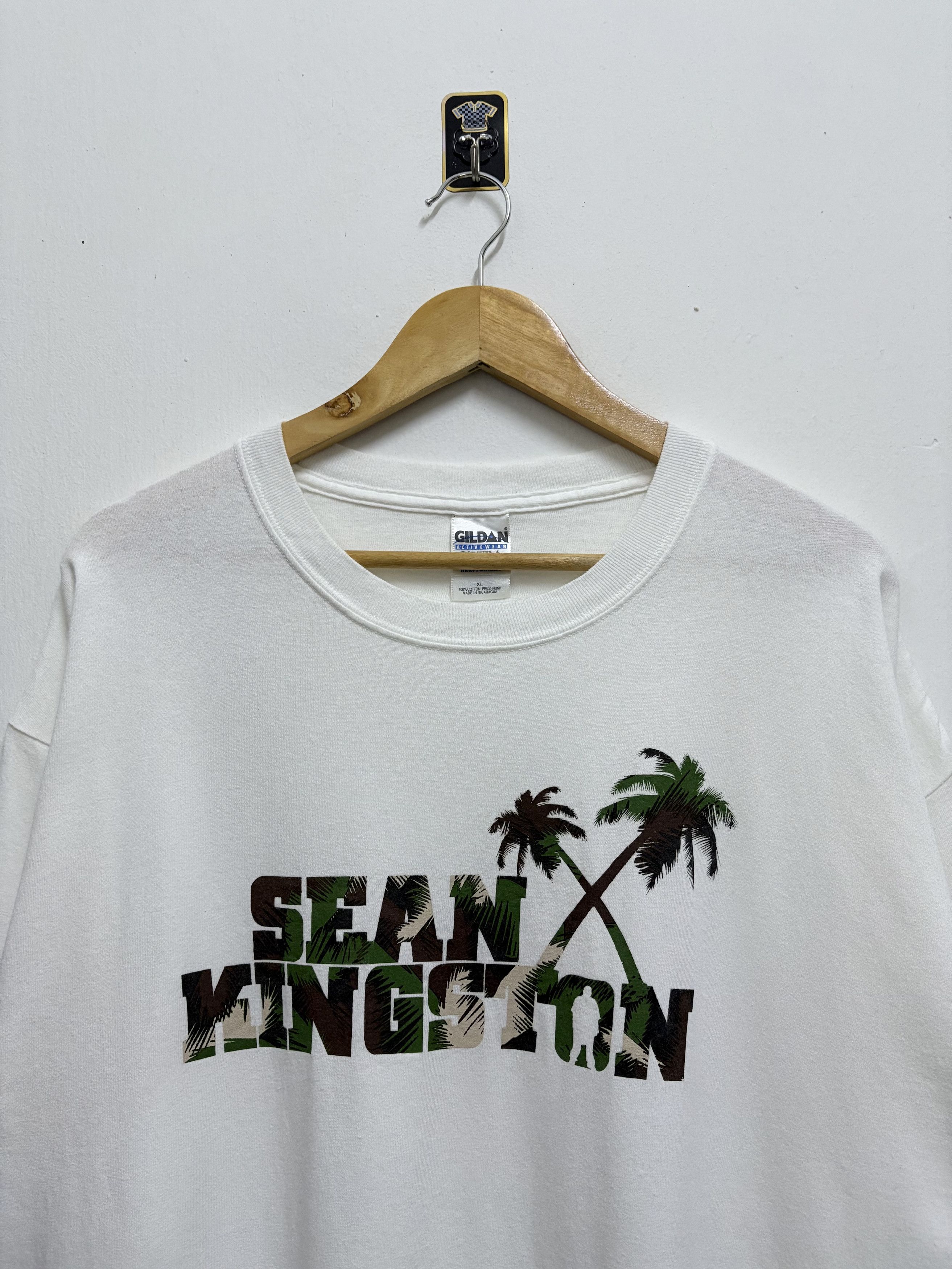 Band Tees × MasterPiece × Vintage 2000's MasterPiece Japanese Brand - Sean Kingston T-Shirt Size US XL / EU 56 / 4 - 3 Thumbnail