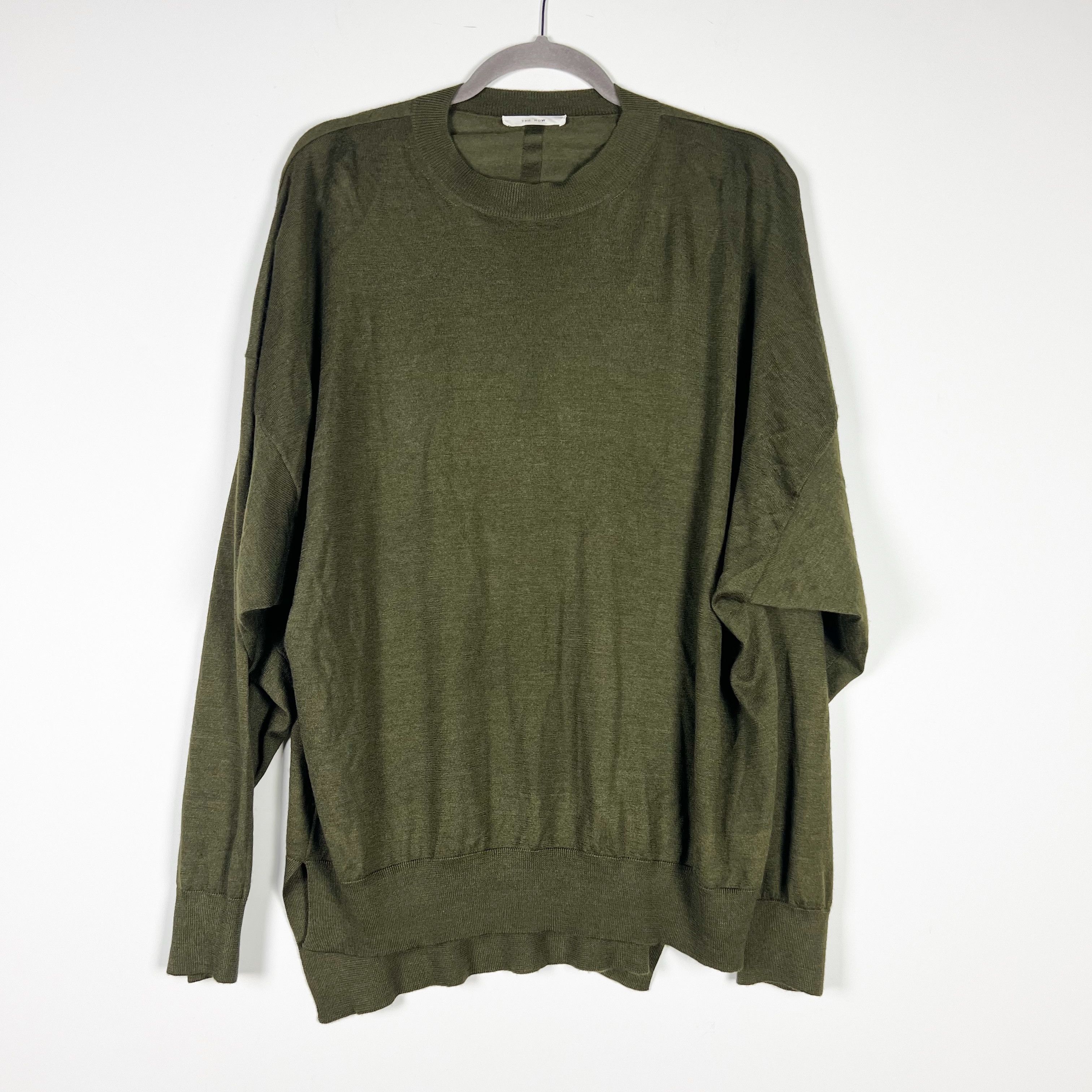 The Row The Row Silk Cashmere Ultra Soft Stretch Knit Size L / US 10 / IT 46 - 1 Thumbnail