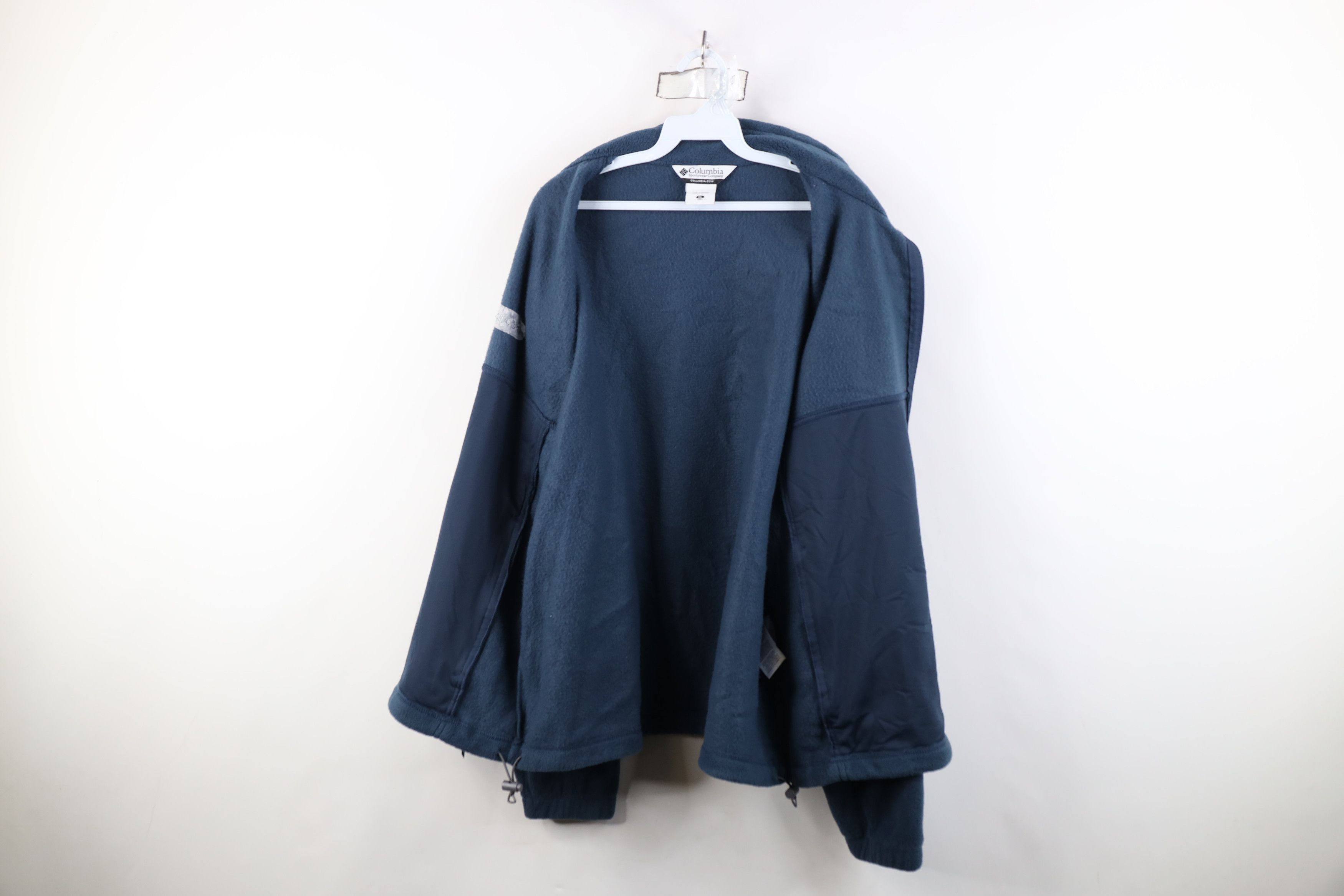 Columbia Vintage Columbia Motor Company Full Zip Fleece Jacket Blue Size US XL / EU 56 / 4 - 9 Thumbnail