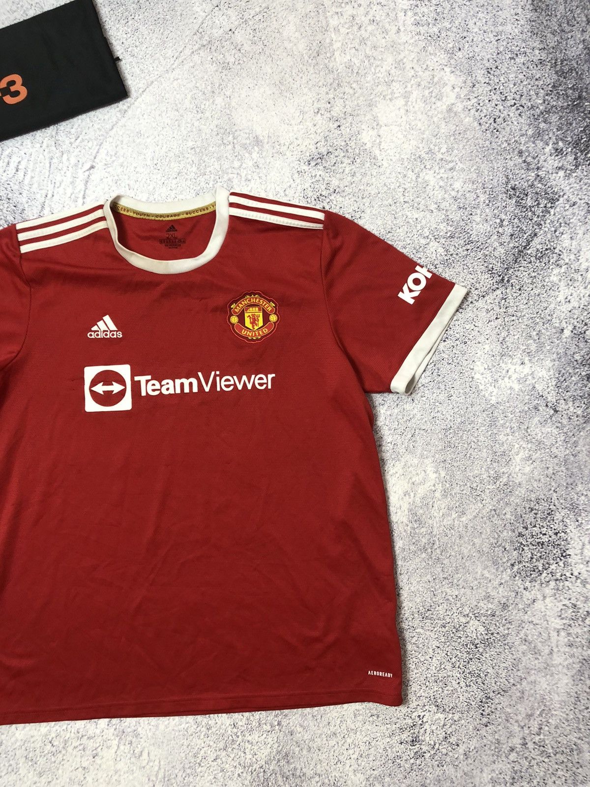 Adidas Soccer jersey adidas Manchester United men’s Size US XXL / EU 58 / 5 - 2 Thumbnail