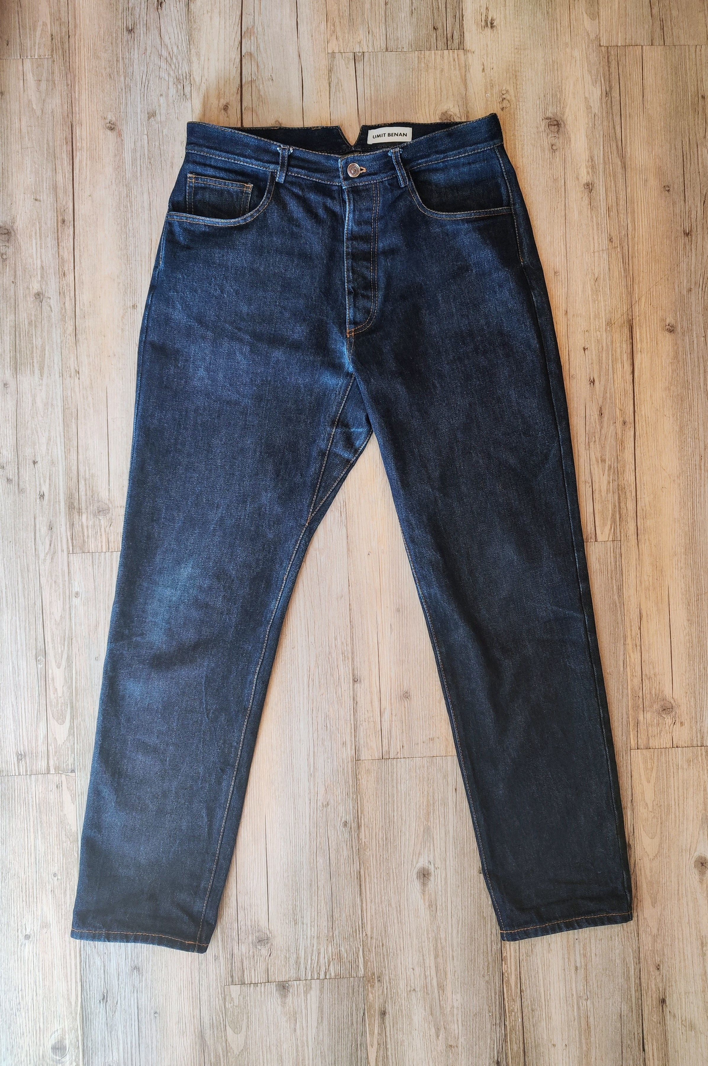 Umit Benan Back strap denim.Like Visvim or Samurai jeans Size US 32 / EU 48 - 2 Thumbnail