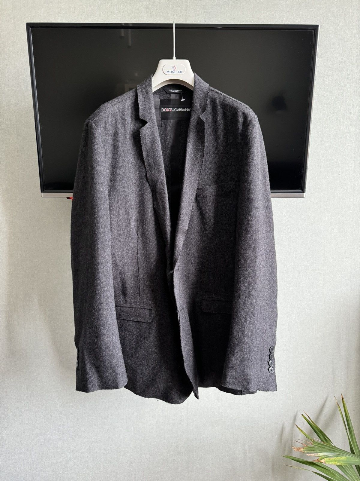 Dolce & Gabbana DG Cold Label seamless Wool Blazer Size US M / EU 48-50 / 2 - 3 Thumbnail