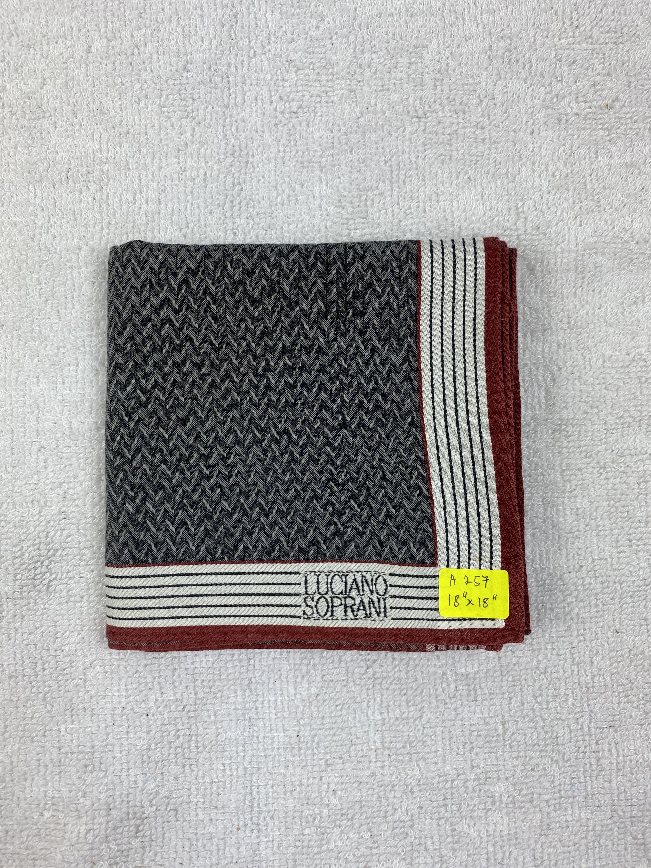 Vintage Luciano Soprani Handkerchief / Bandana / Neckerchief Size ONE SIZE - 6 Thumbnail