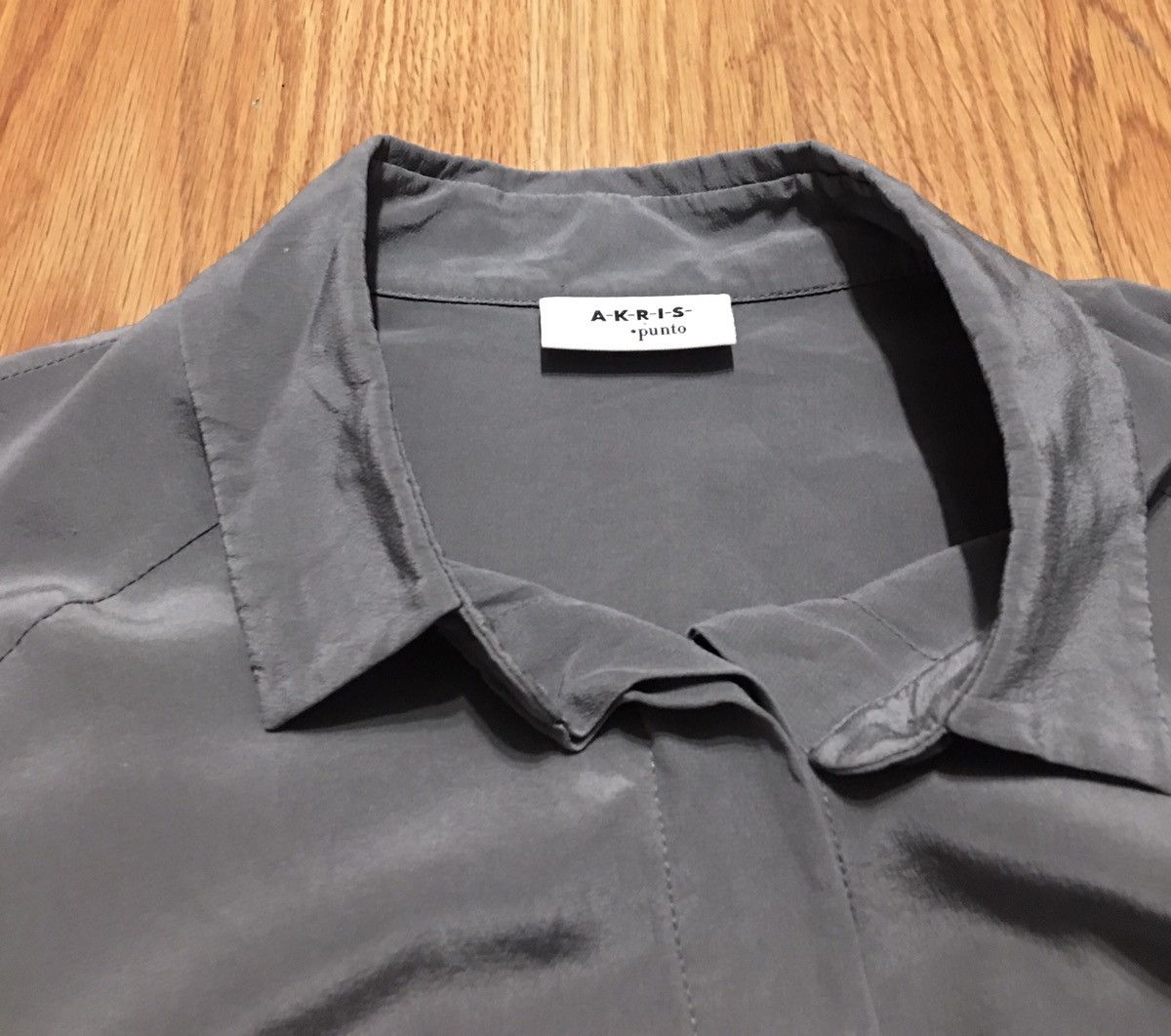 Akris AKRIS Silk Tunic Blouse Fringes Sleeves EU34 US4 Size S / US 4 / IT 40 - 8 Thumbnail