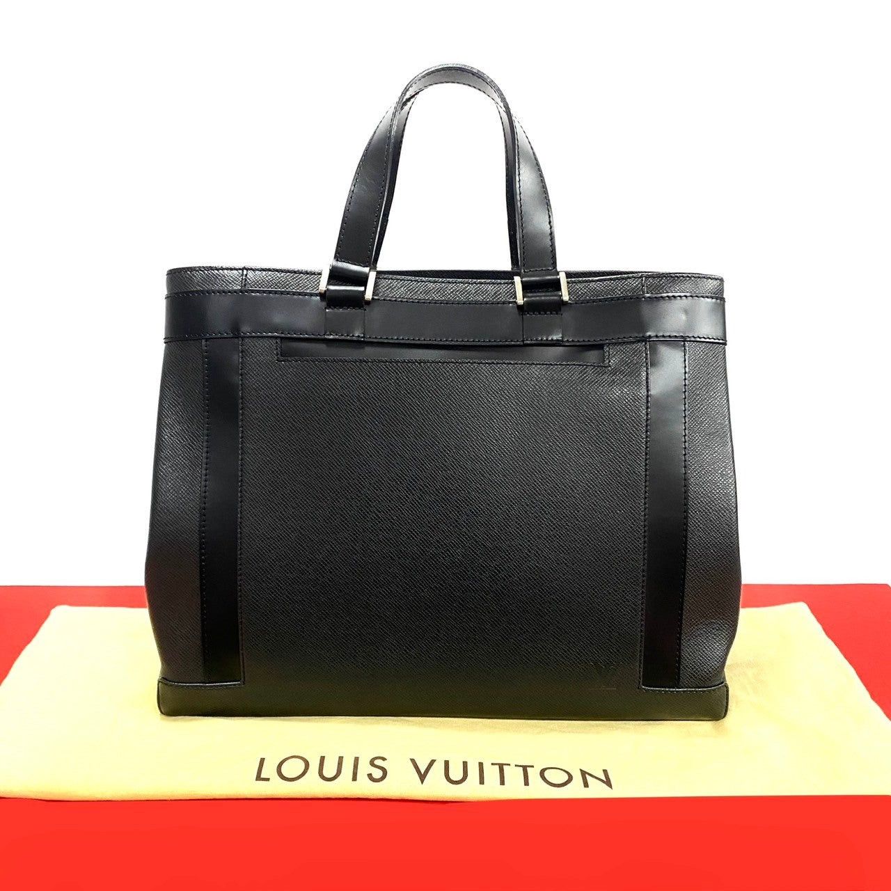 Louis Vuitton Louis Vuitton Handbag Black Leather Size ONE SIZE - 1 Thumbnail