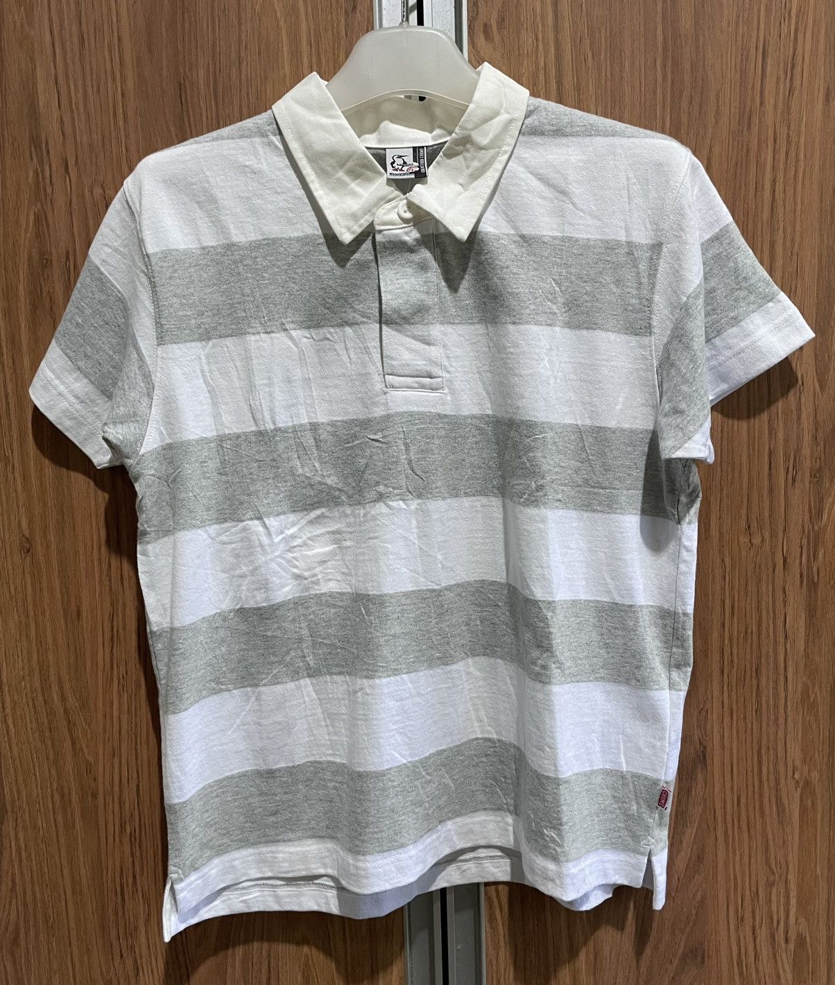 Chums WOMEN’S CHUMS STRIPE RUGBY SHIRT Size L / US 10 / IT 46 - 1 Thumbnail