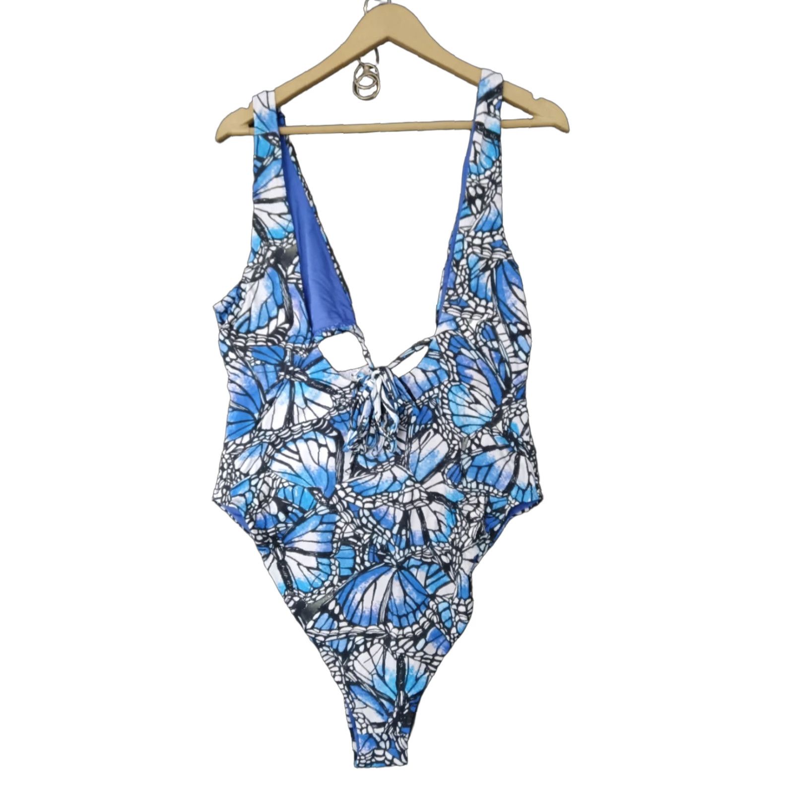 Triangl Toluca Swim One Piece Multicolor 3XL Triangle Waist Wrap Open Tummy Sexy Nylon Spandex Women Beach Size ONE SIZE - 1 Thumbnail