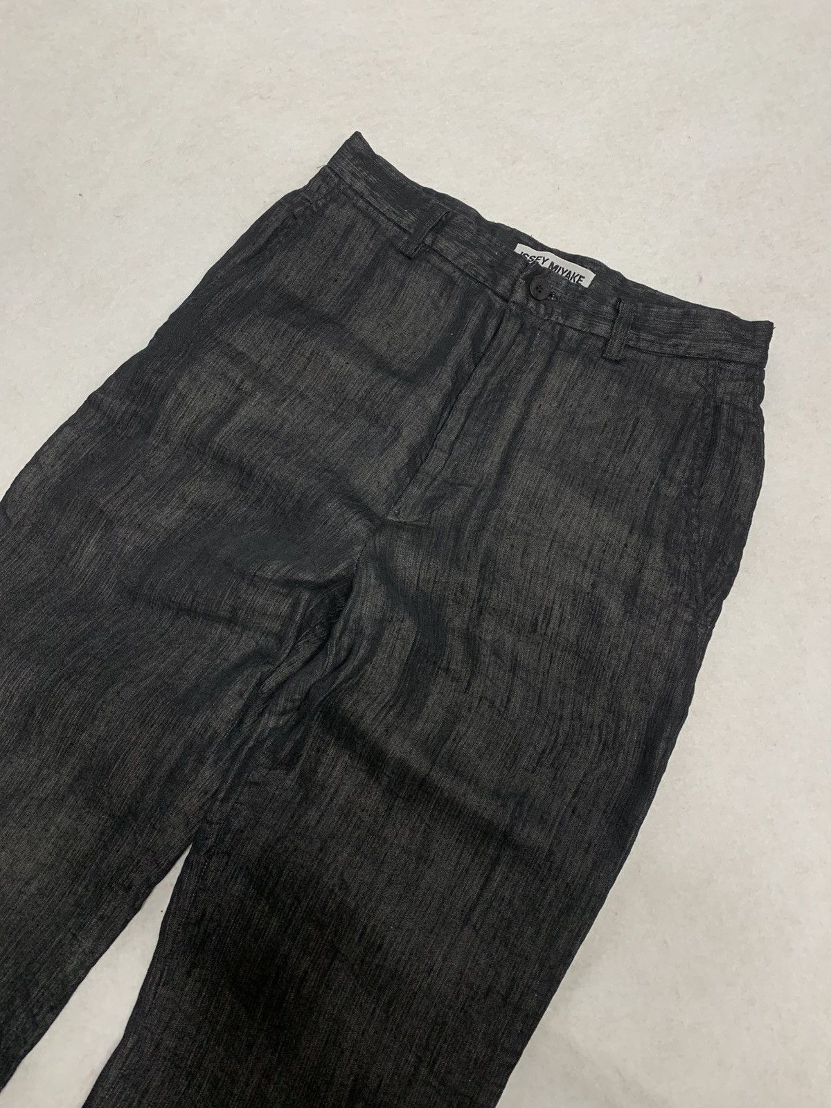 Issey Miyake Issey Miyake SS99 Linen Mesh Jacket & Pants Setup Size M / US 6-8 / IT 42-44 - 13 Thumbnail