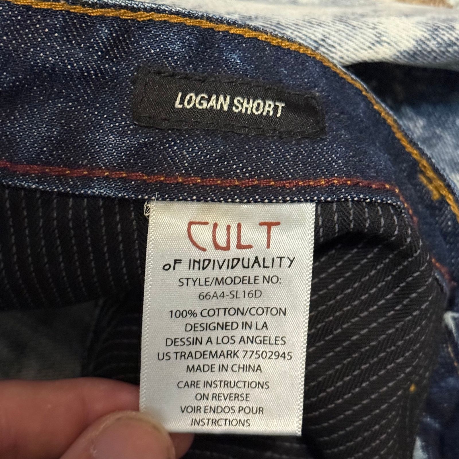 Cult Of Individuality Cult of Individuality Japanese Selvedge Logan Shorts 42 Size US 42 / EU 58 - 8 Thumbnail