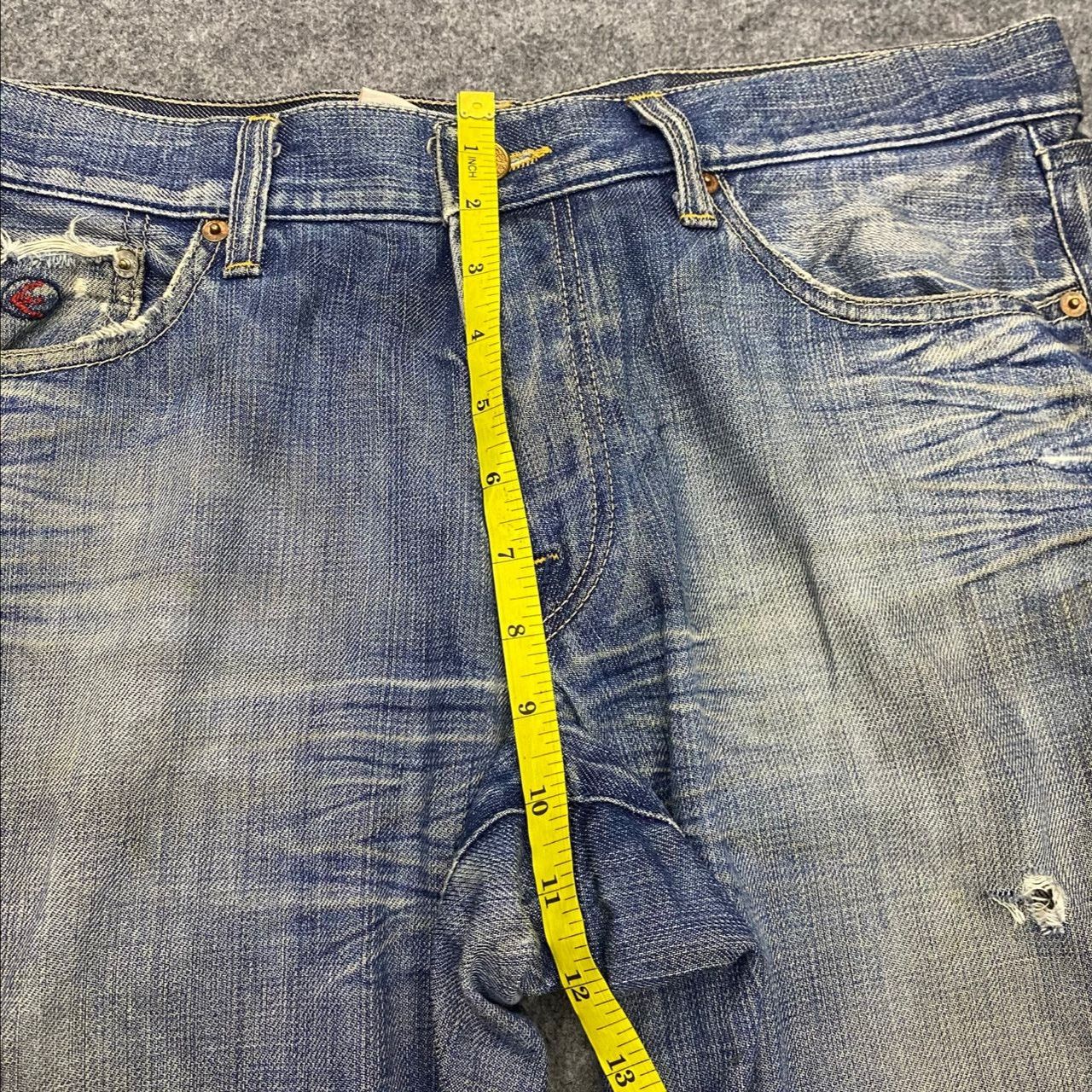 Energie 💥Best Offer💥Vintage Energie Distressed Denim Size US 36 / EU 52 - 6 Thumbnail