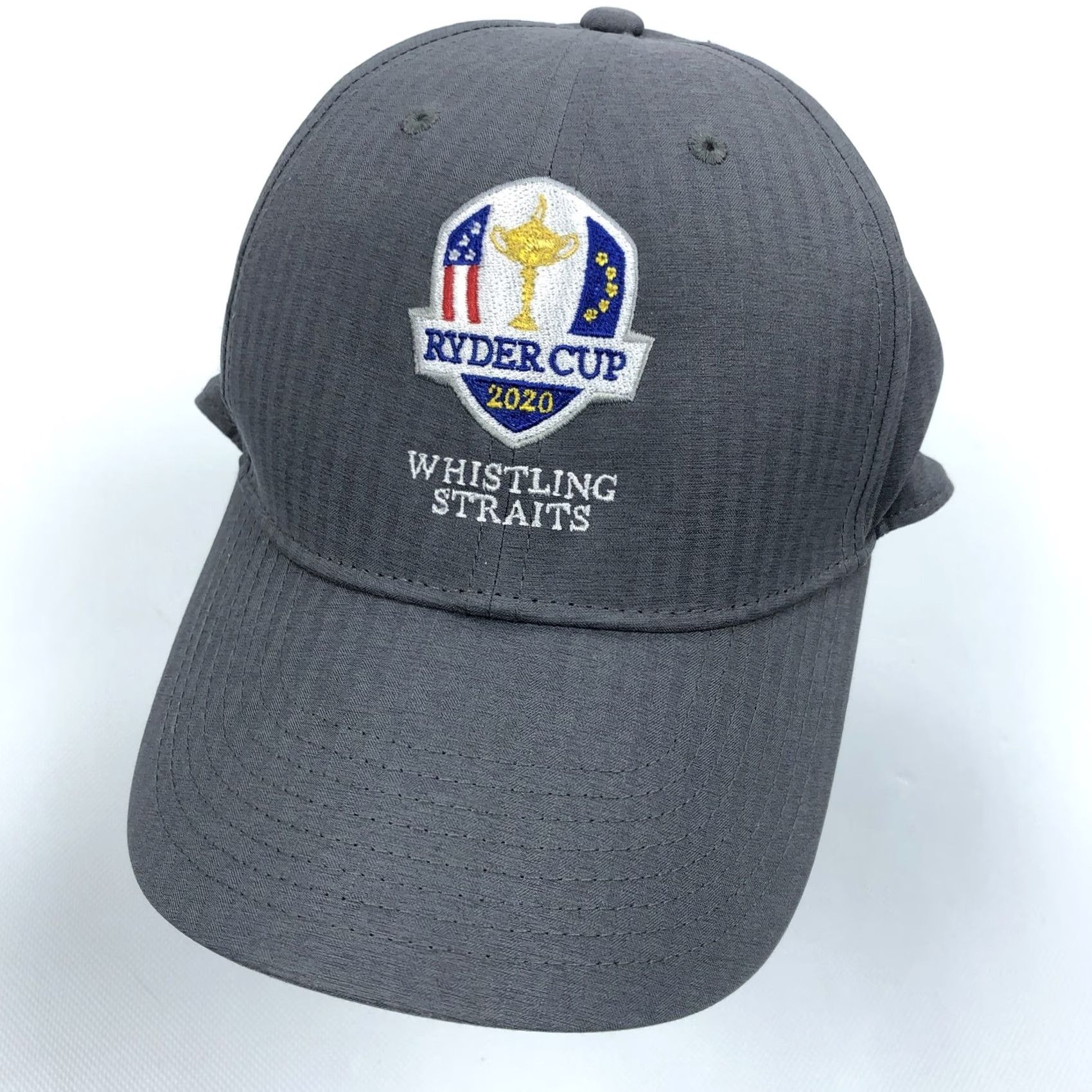 Nike Nike Legacy91 Ryder Cup 2020 Whistling Straits Golf Hat Cap Gray Dri-FIT Size ONE SIZE - 2 Thumbnail