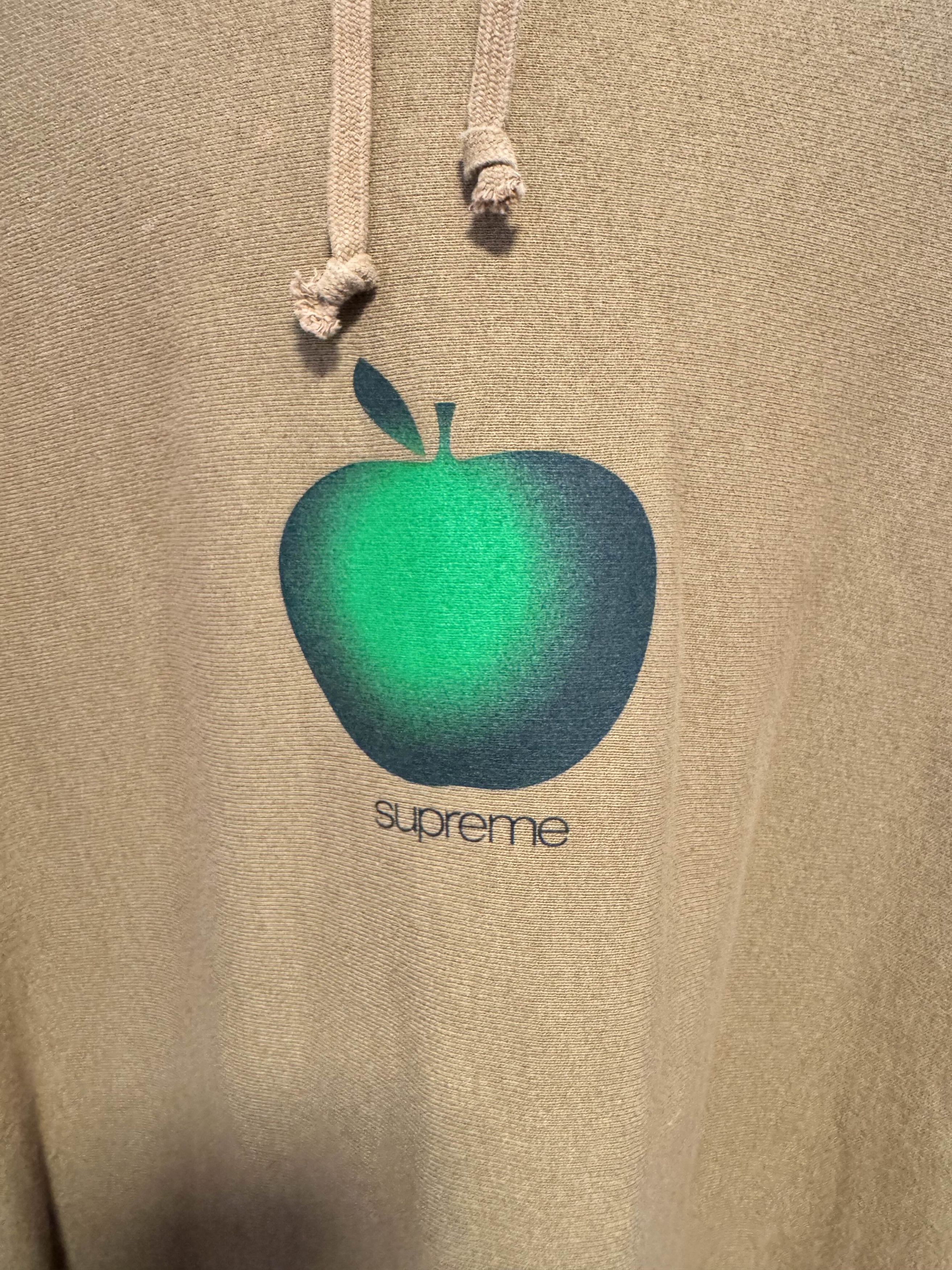 Supreme Supreme Apple Hooded Sweatshirt 'Brown' Size US L / EU 52-54 / 3 - 2 Thumbnail