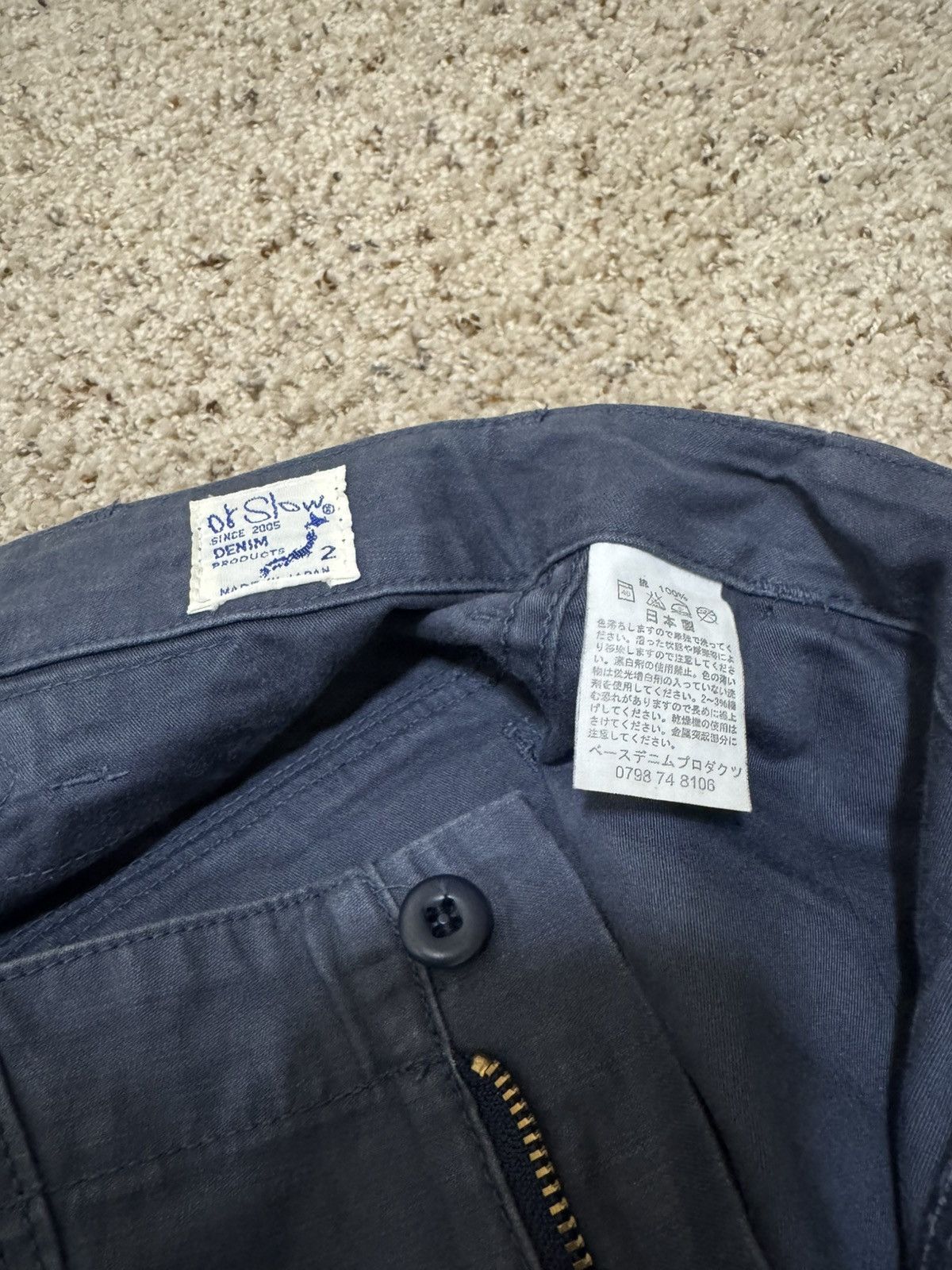 Orslow Wide leg fatigue pants Size 30" / US 8 / IT 44 - 3 Thumbnail