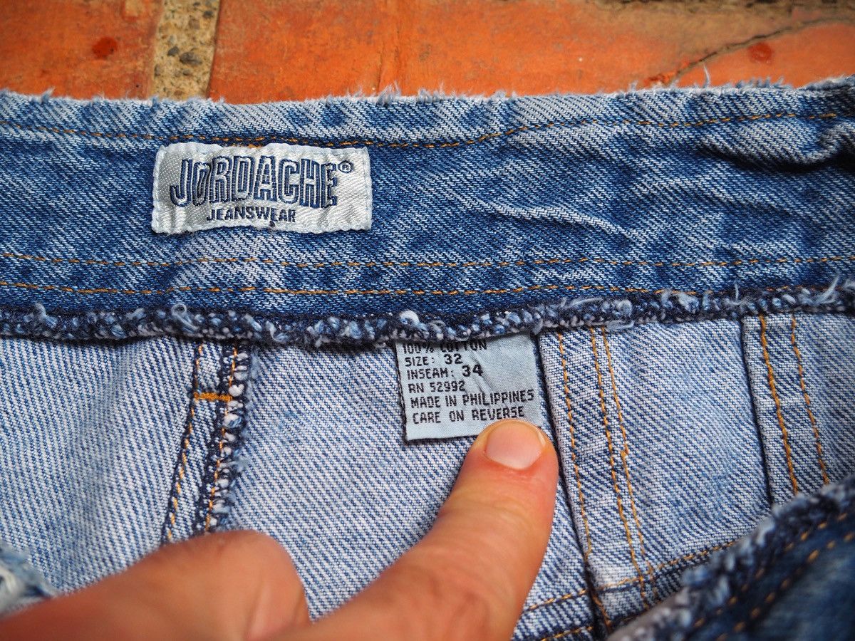 Jordache Vintage 80s 90s Jordache Pleated Carpenter denim, 32 Size US 32 / EU 48 - 13 Thumbnail