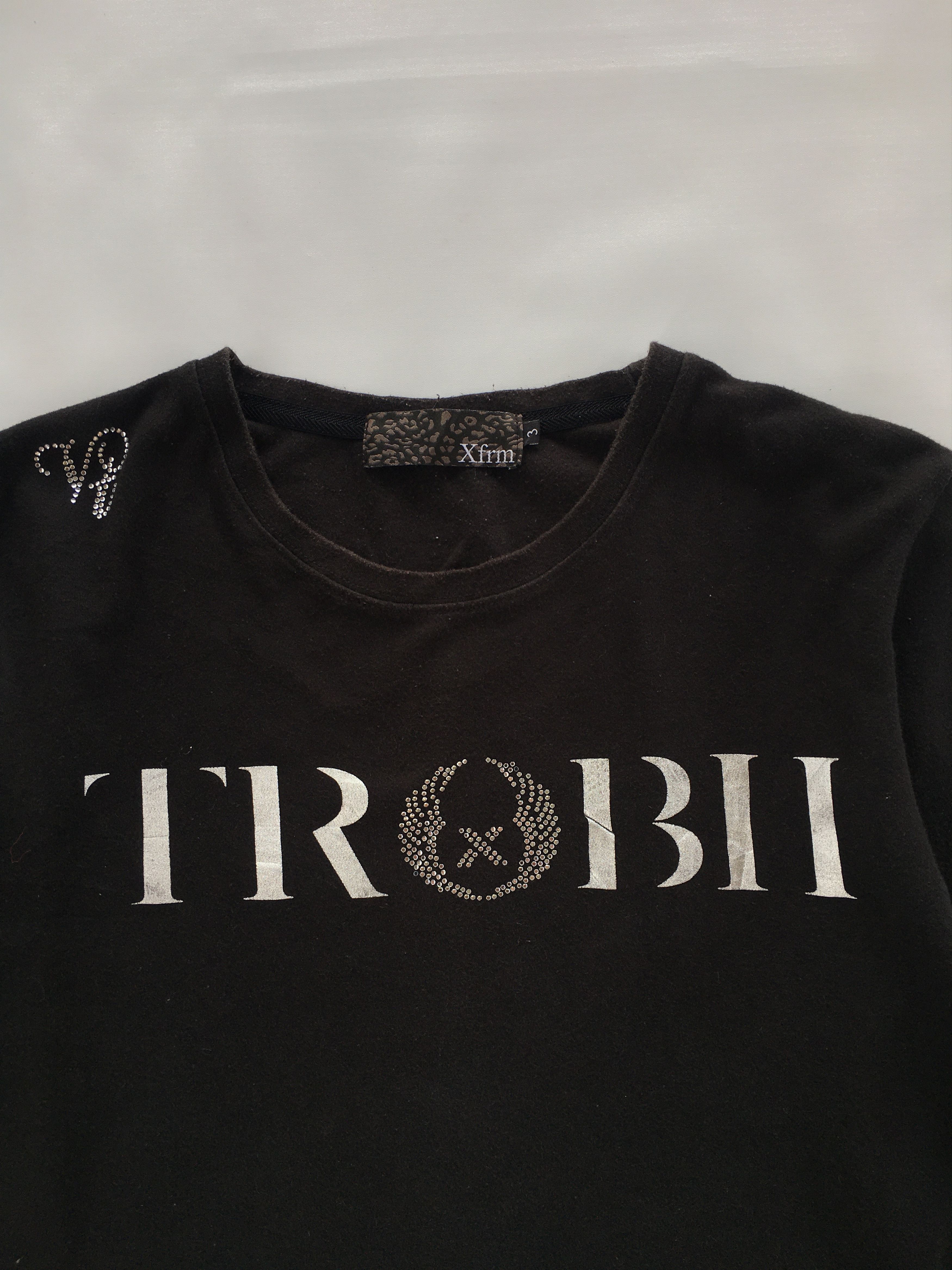 If Six Was Nine Xfrm poem rhinestone longsleeve t shirt Size US M / EU 48-50 / 2 - 4 Thumbnail