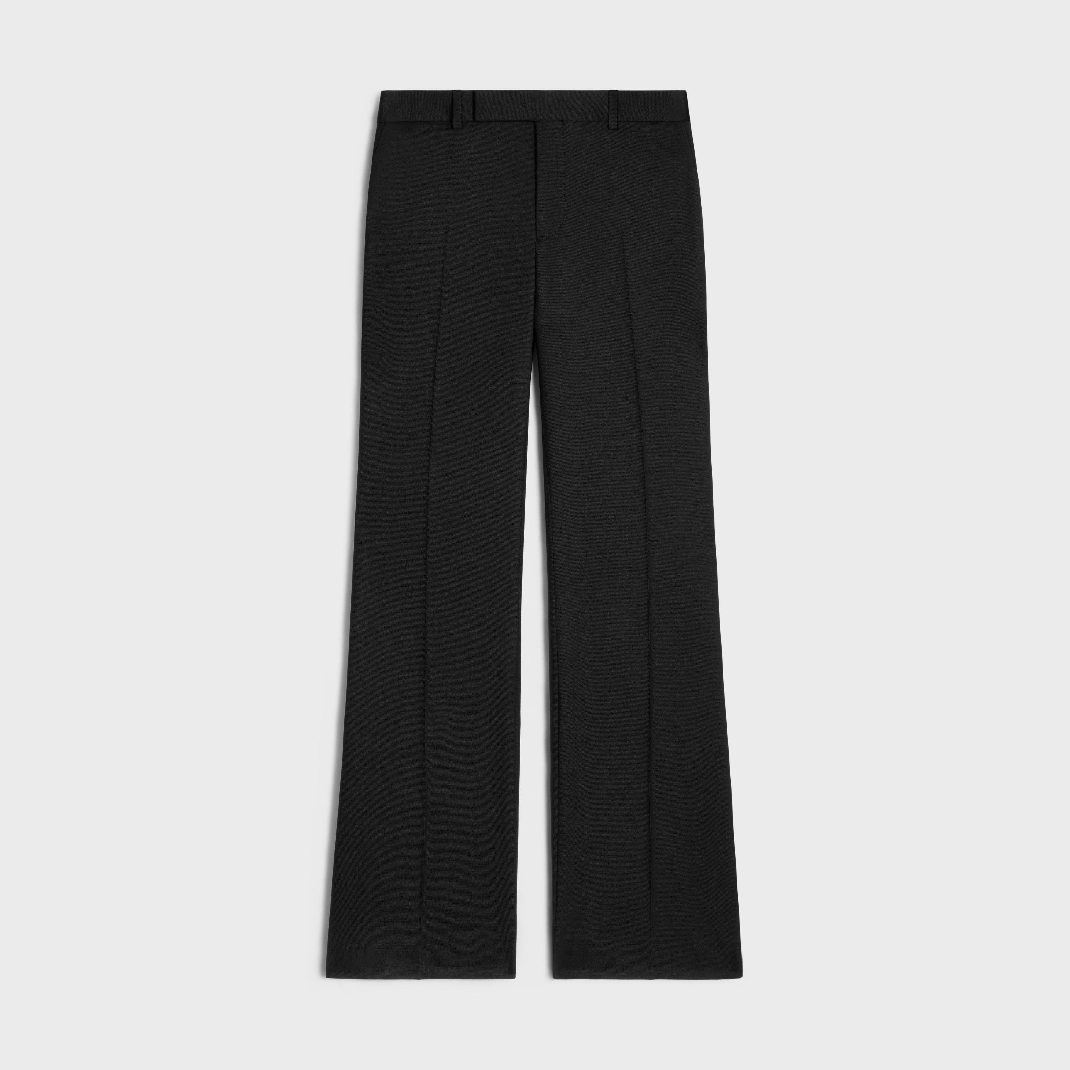 Celine mid-rise tux pants in wool gabardine Size 29" - 1 Thumbnail