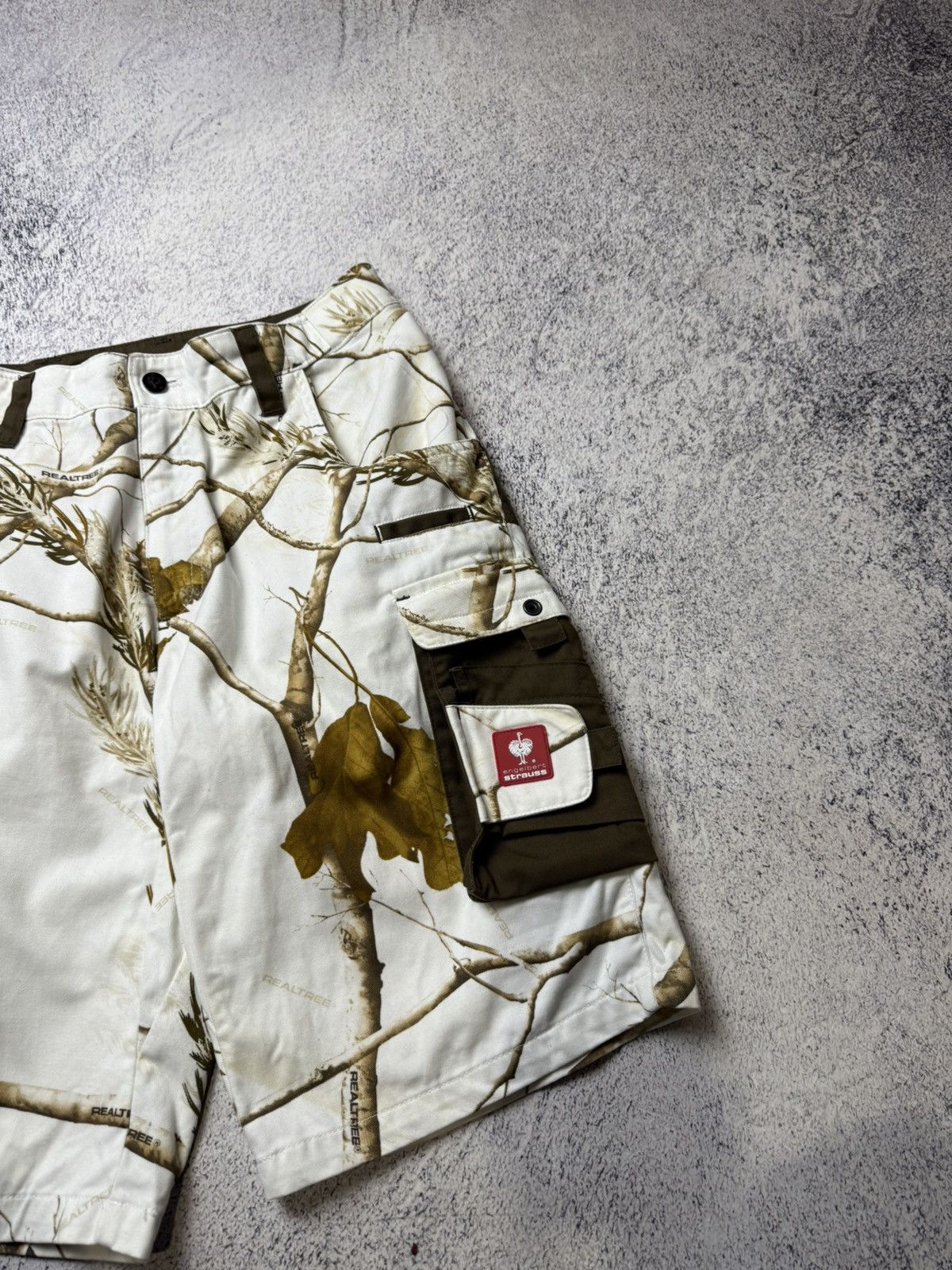 Vintage Vintage Engelbert Strauss Cargo Workwear Denim Shorts Size US 32 / EU 48 - 4 Thumbnail