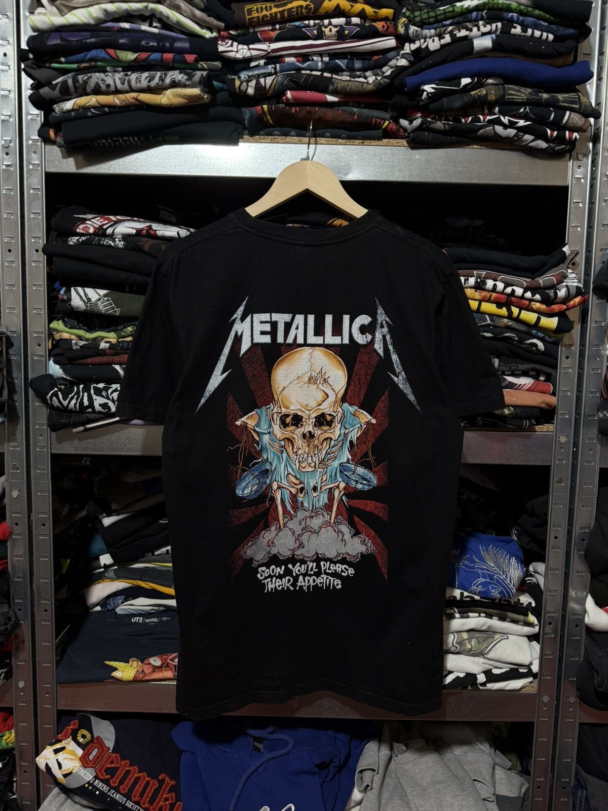 Band Tees Vintage Metallica And Justice for All Band Rock T-Shirt Y2K Size US L / EU 52-54 / 3 - 2 Thumbnail