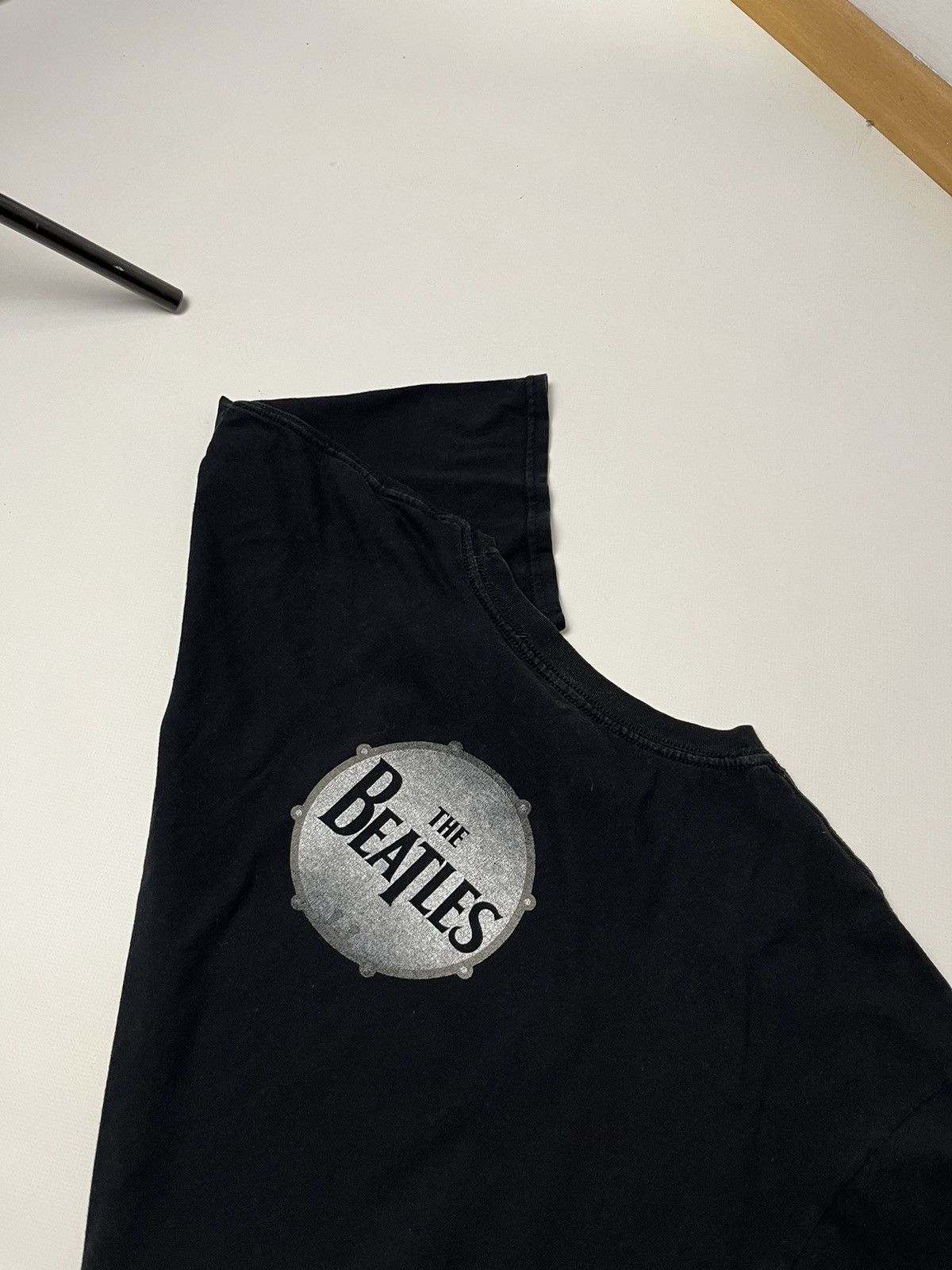 Band Tees Vintage The Beatles Faces Black Tee Size US XL / EU 56 / 4 - 8 Thumbnail