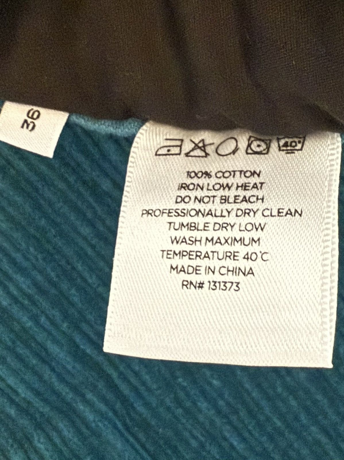 Saturdays NYC Saturdays NYC corduroy carpenter pants, teal Size US 36 / EU 52 - 8 Thumbnail