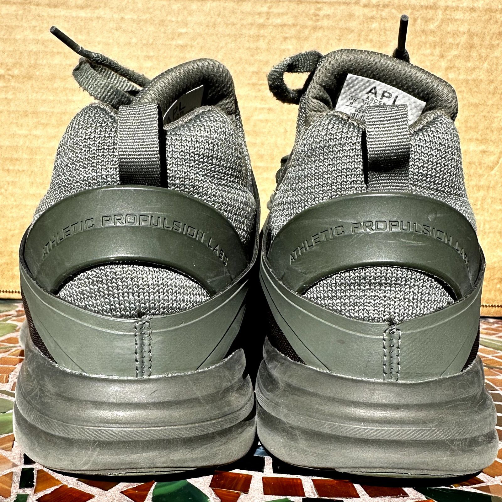 Other APL Techloom Ascend Mid Sneakers Lace Cross Training Green 9 Size US 9 / IT 39 - 5 Thumbnail