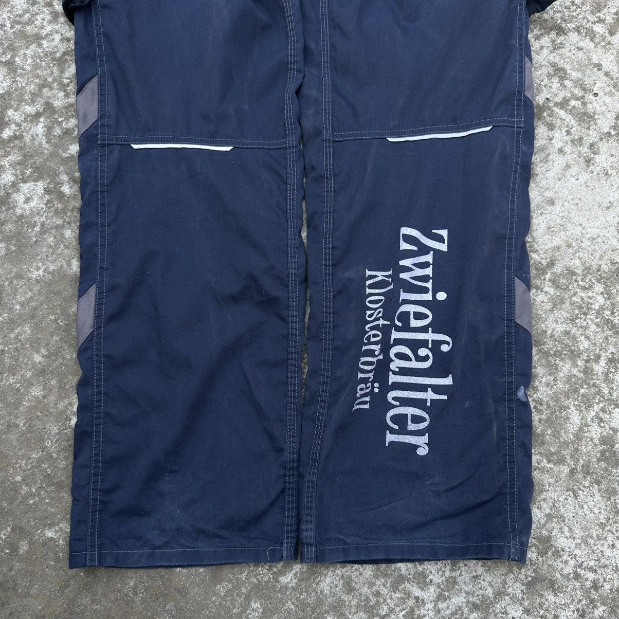 Moscot Vintage Japanese Style Mascot Workwear Pants Y2K Trashed 00s Size US 33 - 11 Thumbnail