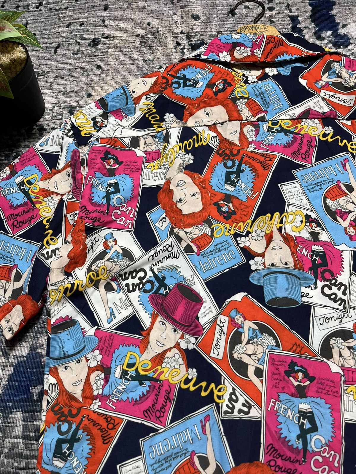 Designer × Japanese Brand 🔥Nine Nuts By Nissy Naked Girl Full Print Shirts Button Up Size US XL / EU 56 / 4 - 10 Thumbnail