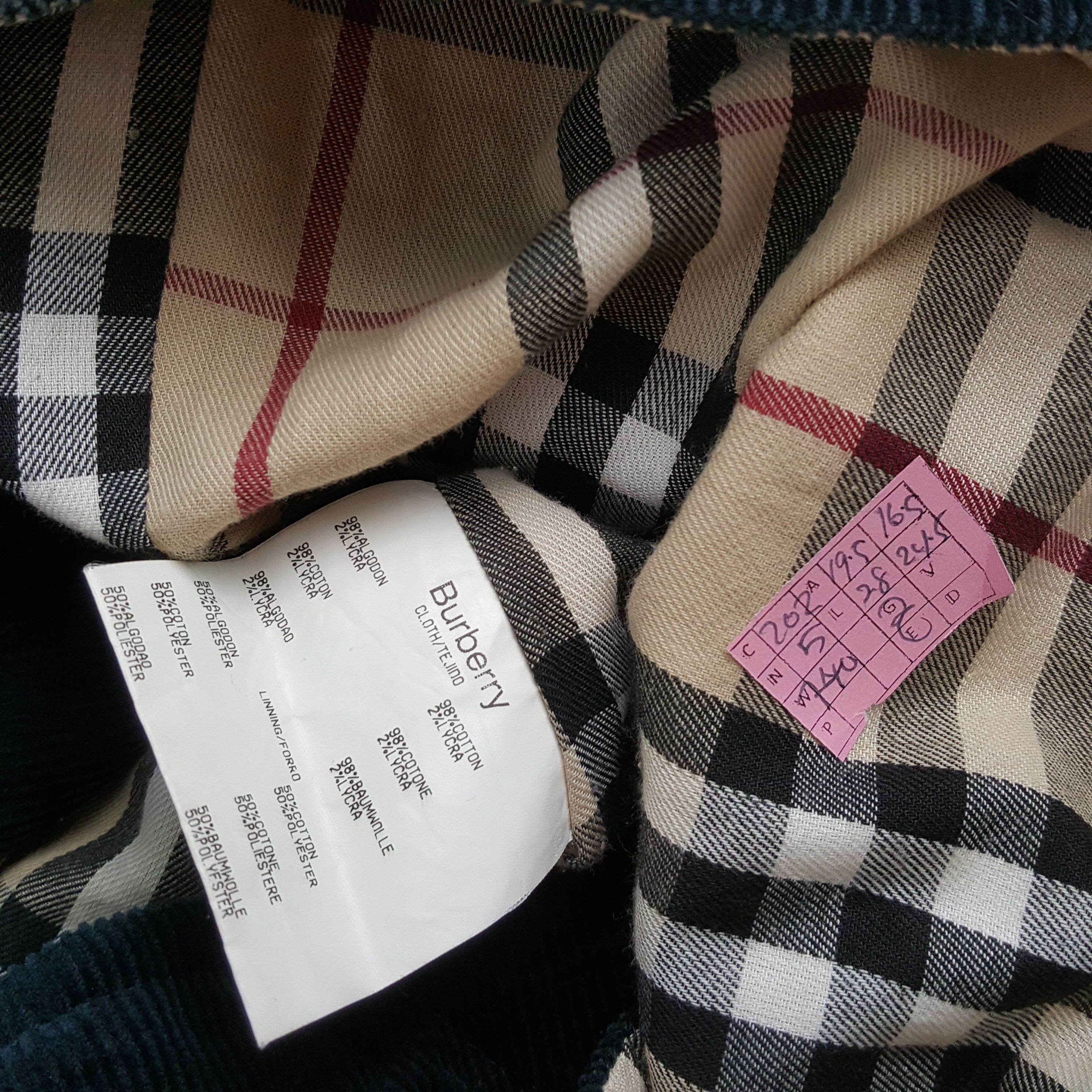 Burberry × Vintage BURBERRY LONDON Fashion Winter Style Custom Art Jacket Size US S / EU 44-46 / 1 - 7 Thumbnail