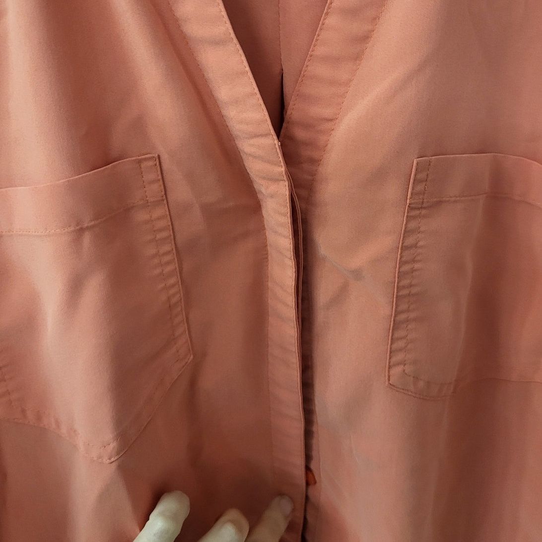 Other Chico's Modal Button Up Bundle in Blue and Coral -Sz 1 (M/8) Size M / US 6-8 / IT 42-44 - 9 Thumbnail
