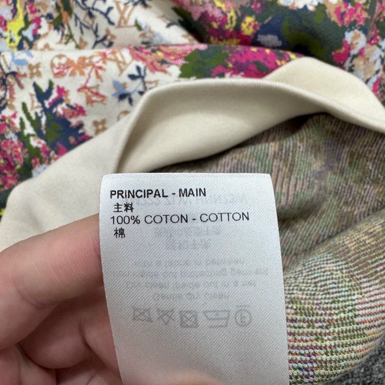 Louis Vuitton Louis Vuitton Full-print floral print knit hooded sweatshi Size US XXL / EU 58 / 5 - 5 Thumbnail