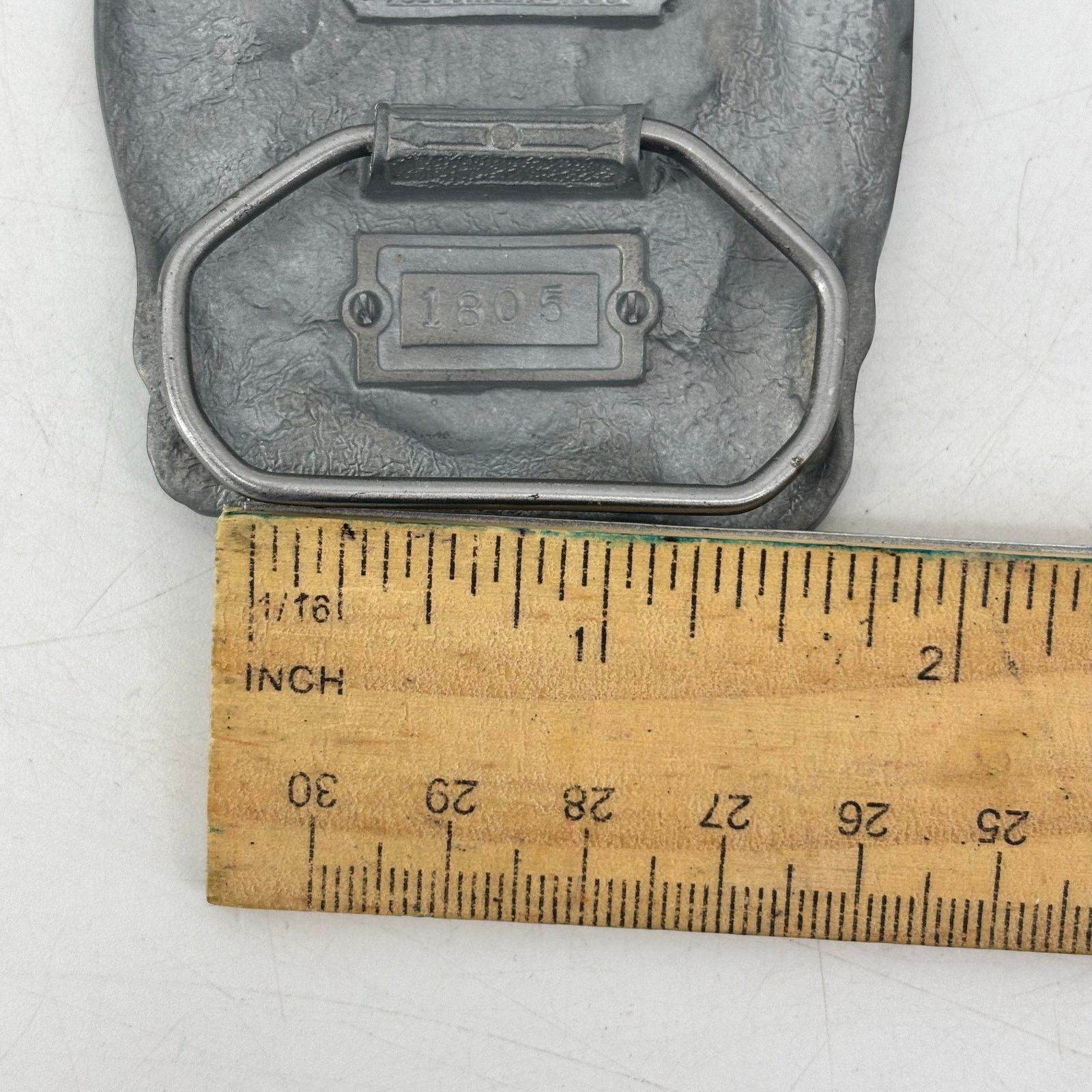 Vintage Volunteer Firefighter Belt Buckle Enamel Great American Size ONE SIZE - 6 Thumbnail