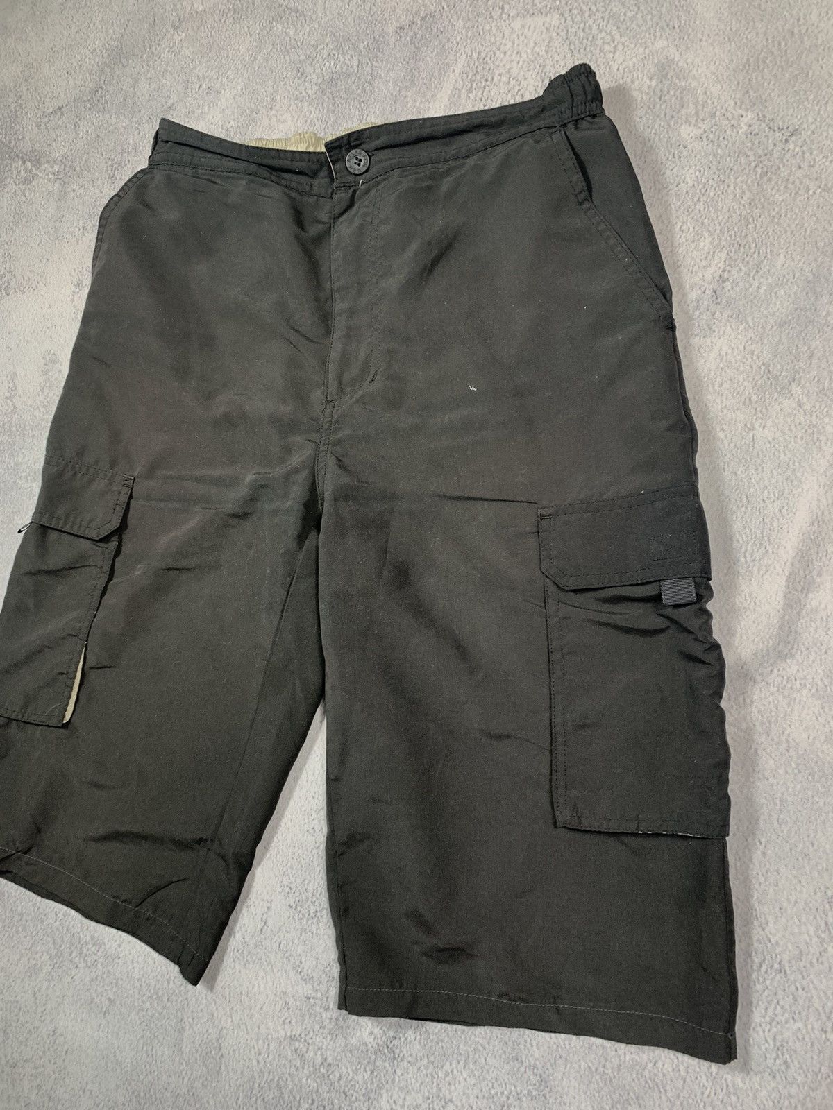 Vintage Vintage Y2K cargo nylon shorts outdoor style size M Size US 32 / EU 48 - 3 Thumbnail