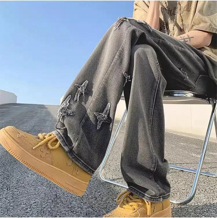 Japanese Brand Retro casual straight leg jeans Size US 32 / EU 48 - 5 Thumbnail