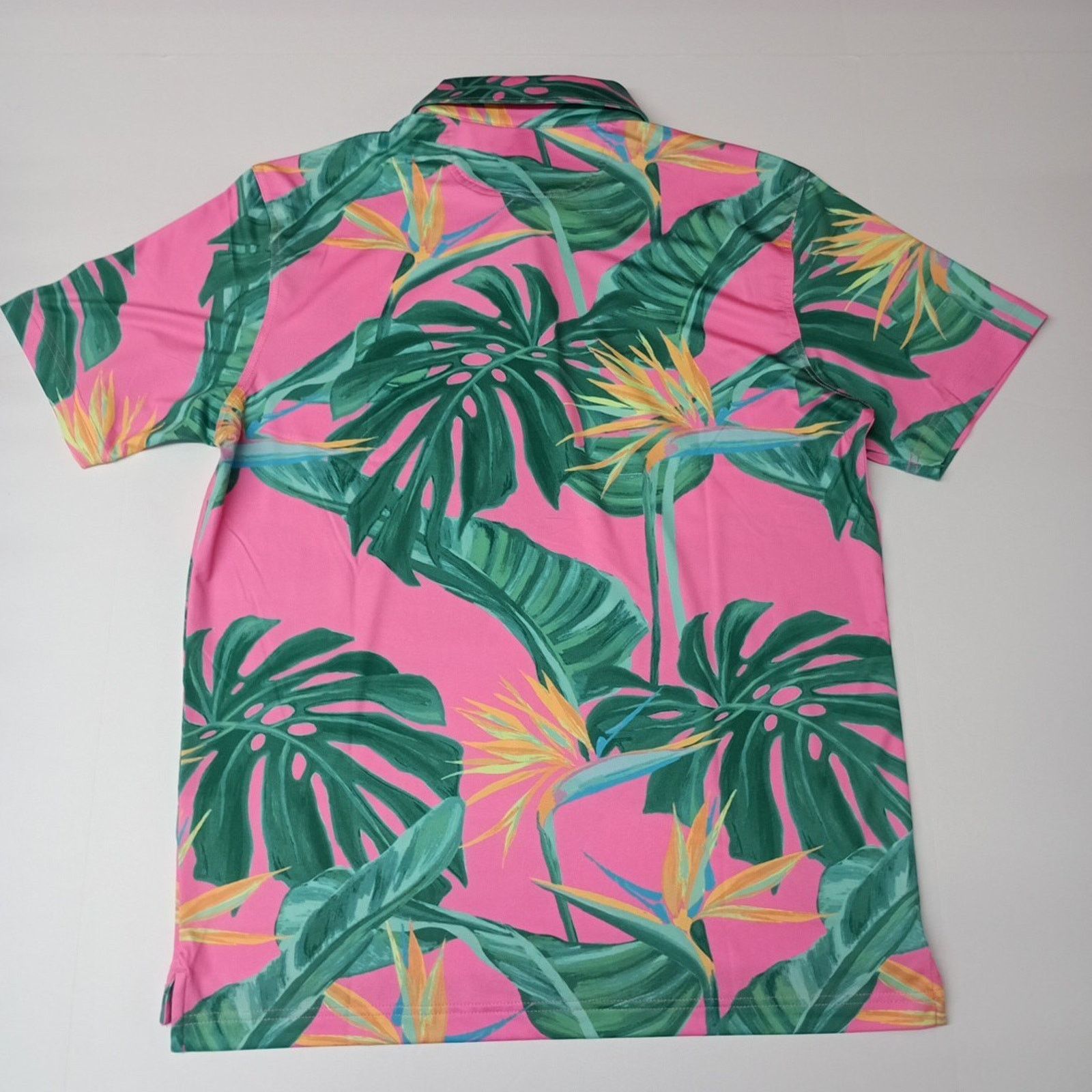Chubbies Chubbies Shirt Men's M Performance Polo Paradise Floral Size US M / EU 48-50 / 2 - 6 Thumbnail
