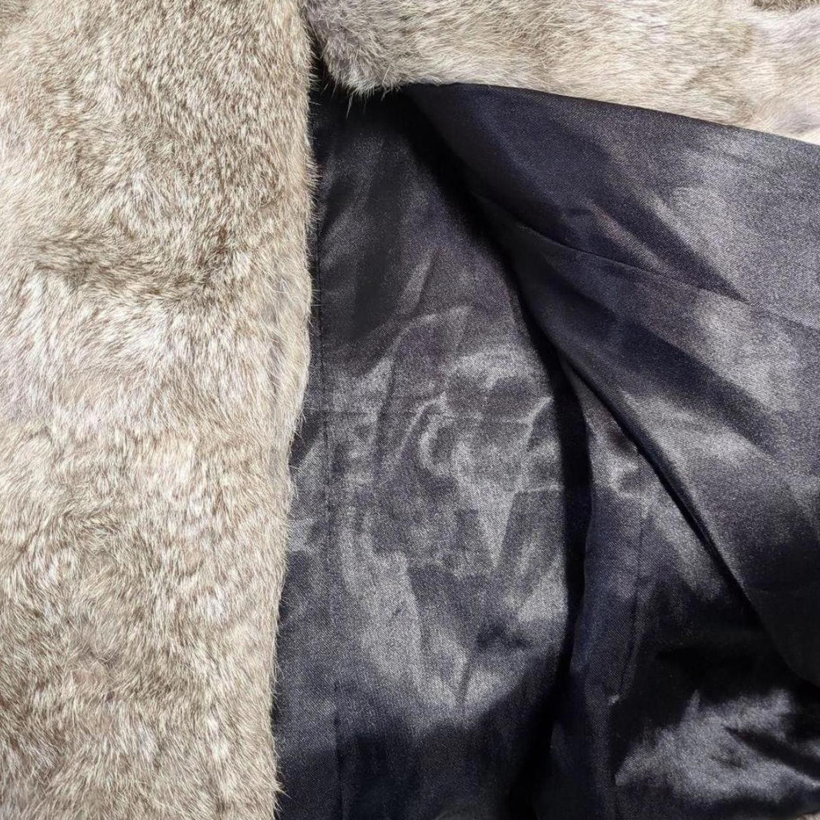 Other Real rabbit fur whimsy goth vintage classic mid length coat Size XS / US 0-2 / IT 36-38 - 7 Thumbnail