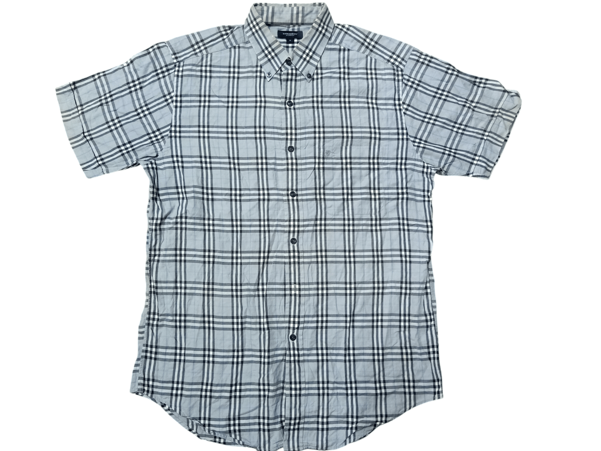 Burberry × Burberry Prorsum × Vintage Burberry Checked Board Button Up Front Poket Size US M / EU 48-50 / 2 - 1 Thumbnail