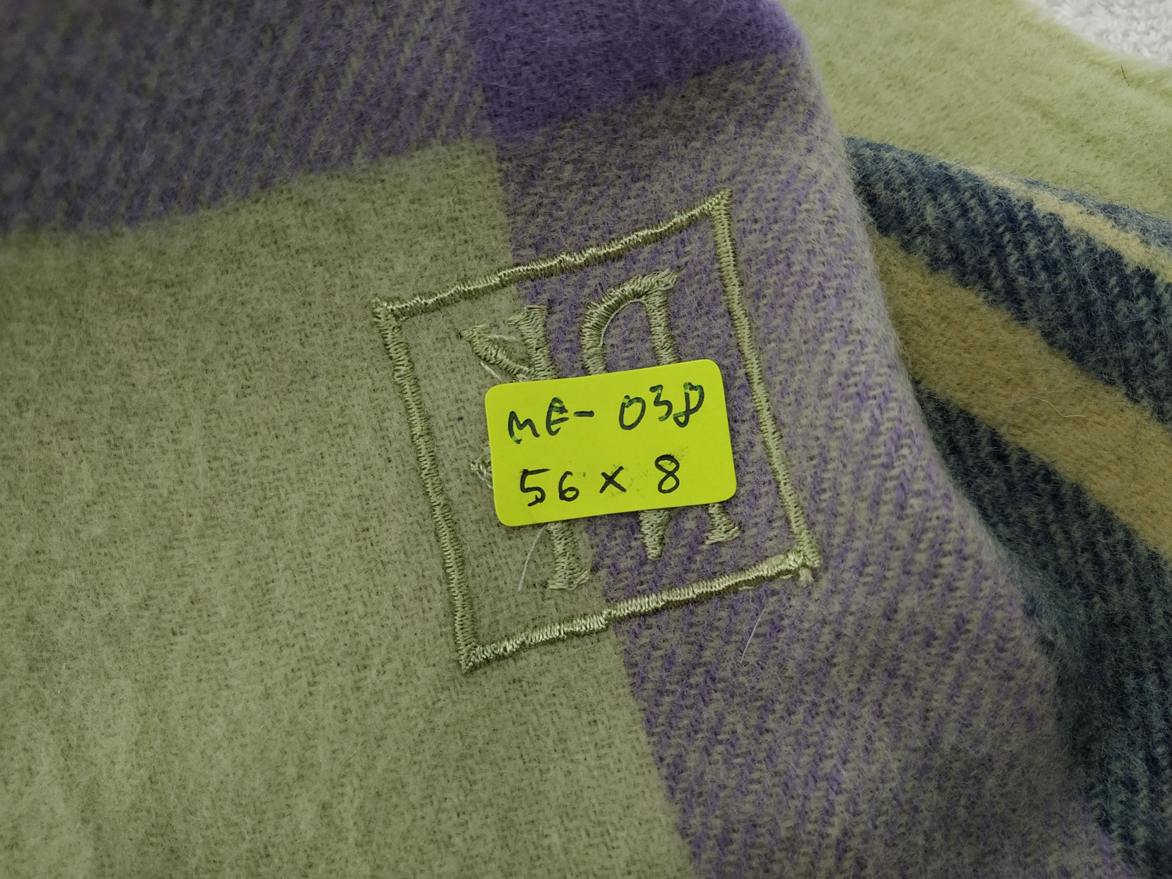 DKNY Vintage DKNY Wool Scarf/Muffler/Neckwear MF038 Size ONE SIZE - 6 Thumbnail