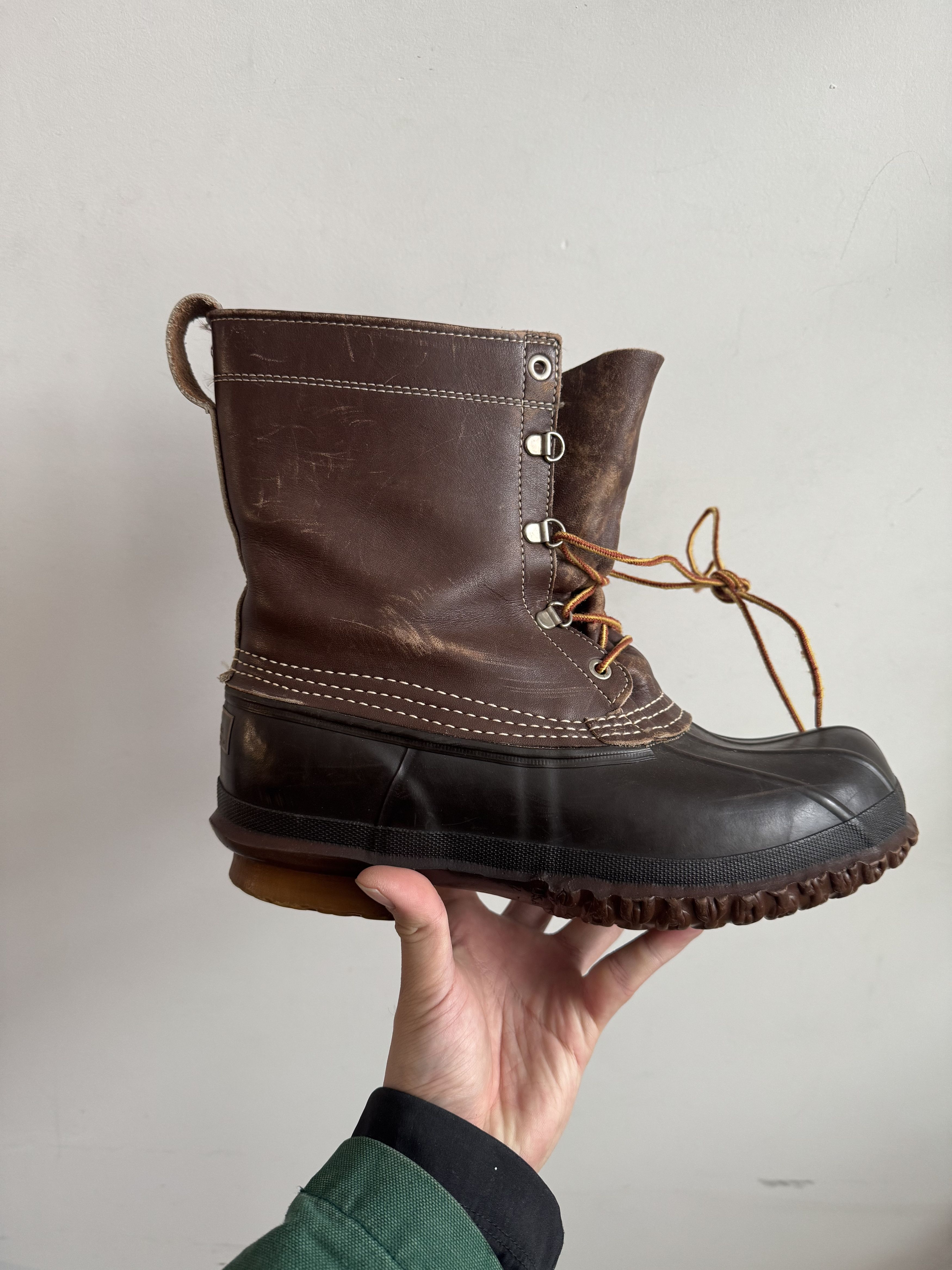 L.L. Bean 80s LL Bean Duck Boots Size 9 fits 10.5 Size US 9 / EU 42 - 2 Thumbnail