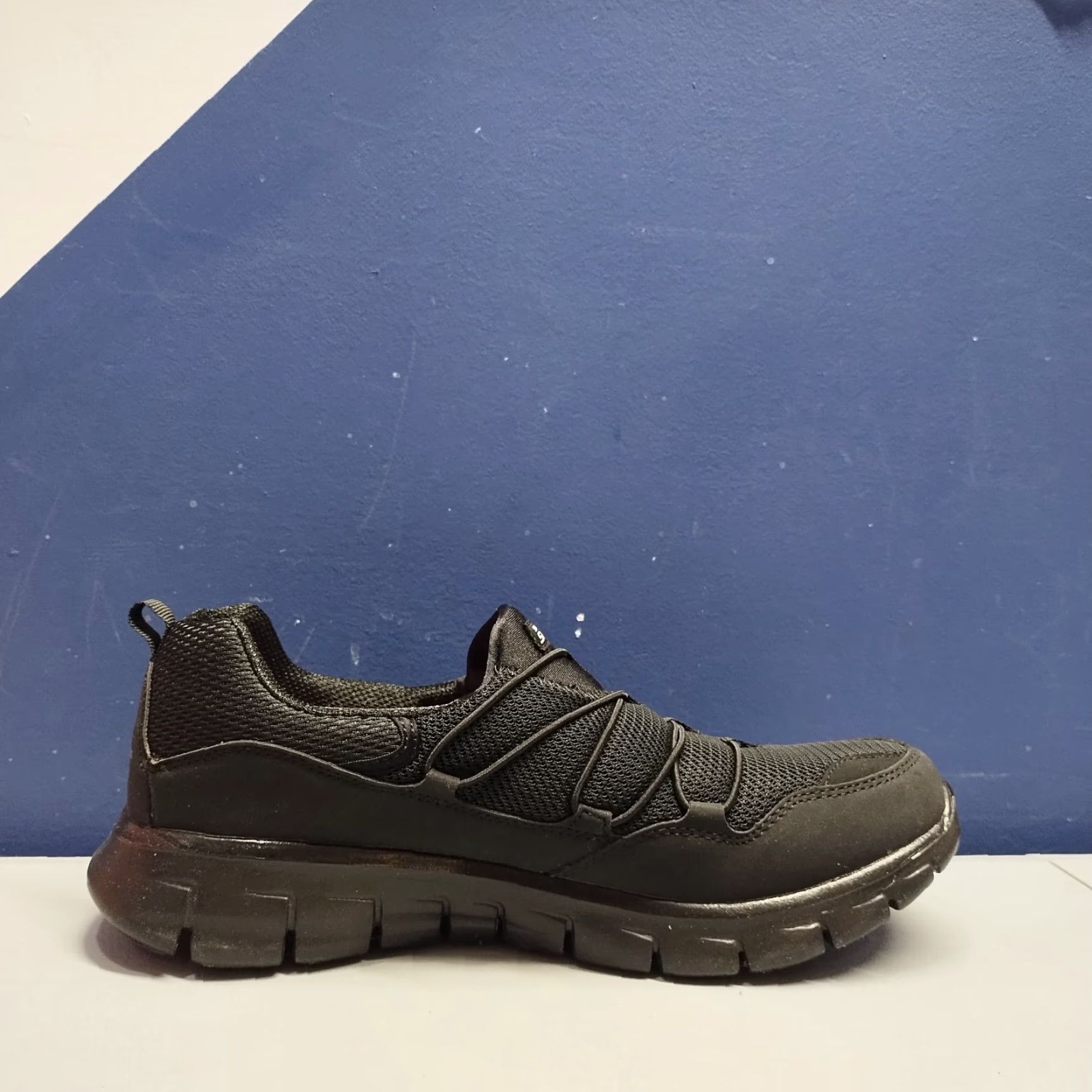 SKECHERS SKECHERS Loving Life Sneakers Womens US 11 Black Memory Foam Bungee Laces Shoes Size US 11 / IT 41 - 6 Thumbnail