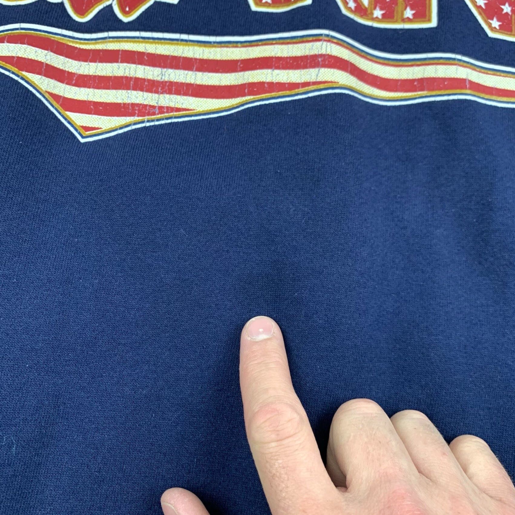 Soffe VINTAGE Marines Sweatshirt Soffe Adult XL Blue Logo 90s USA Military Shirt Mens Size US XL / EU 56 / 4 - 6 Thumbnail