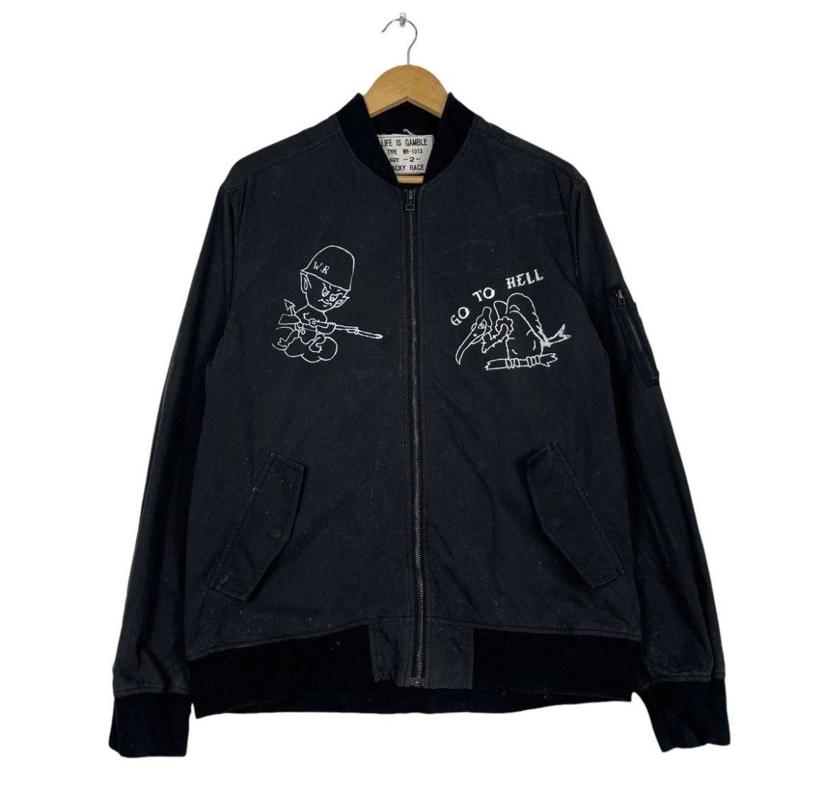 Japanese Brand × Wacko Maria 💥WACKY RACE JAPAN BOMBER RIOT JACKET Size US M / EU 48-50 / 2 - 1 Thumbnail