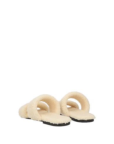Saint Laurent Paris o1bcso1str0724 Flat Sandals in Ivory Size US 9 / EU 42 - 2 Thumbnail