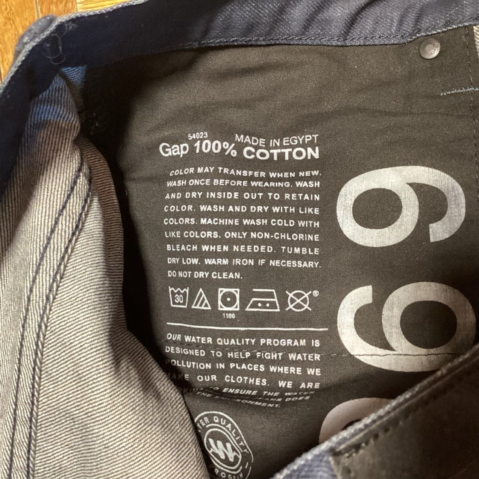 Gap NWOT GAP Standard Jeans, 38x32 Size US 38 / EU 54 - 6 Thumbnail